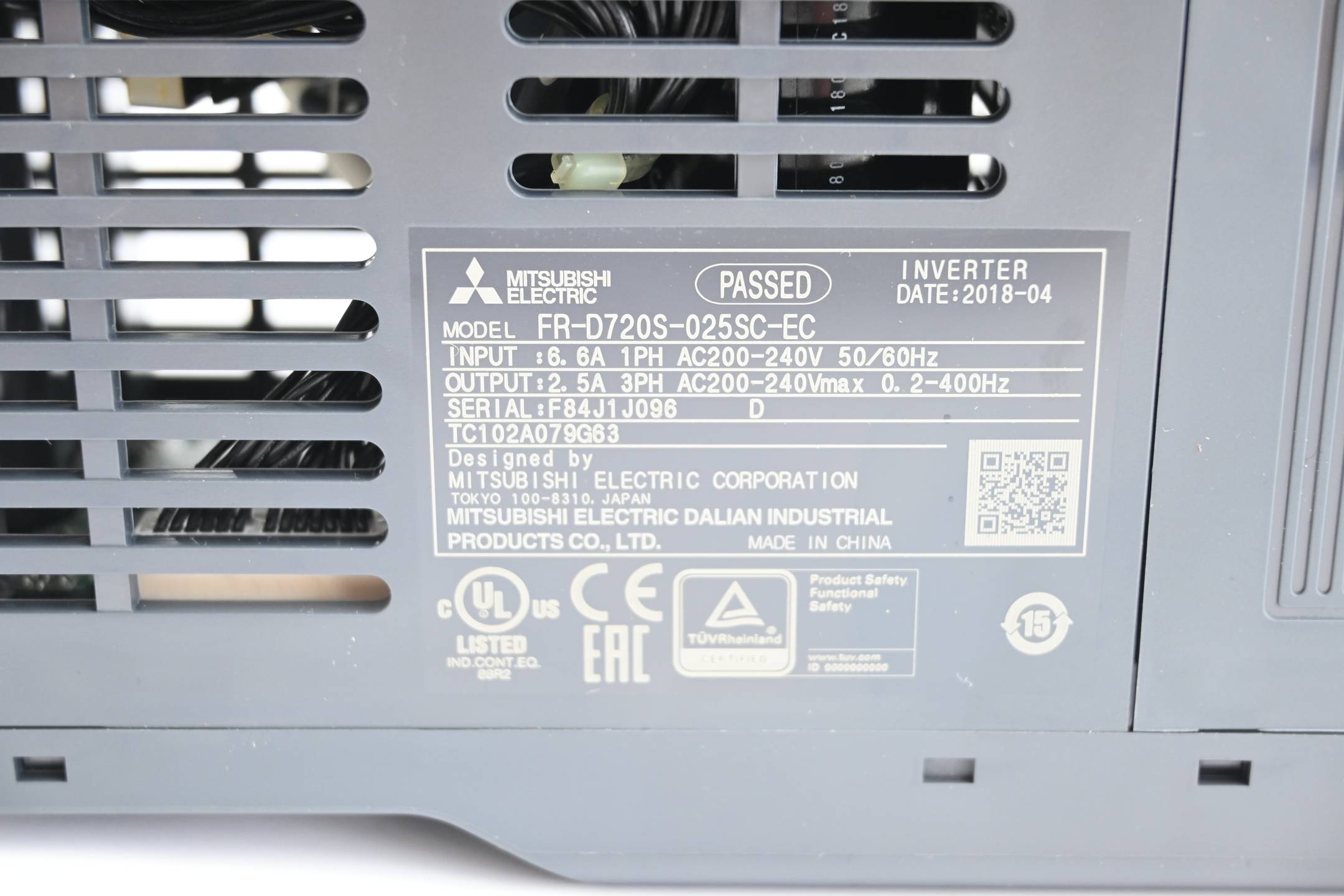 Mitsubishi Frequenzumrichter FR-D720S-025SC-EC 