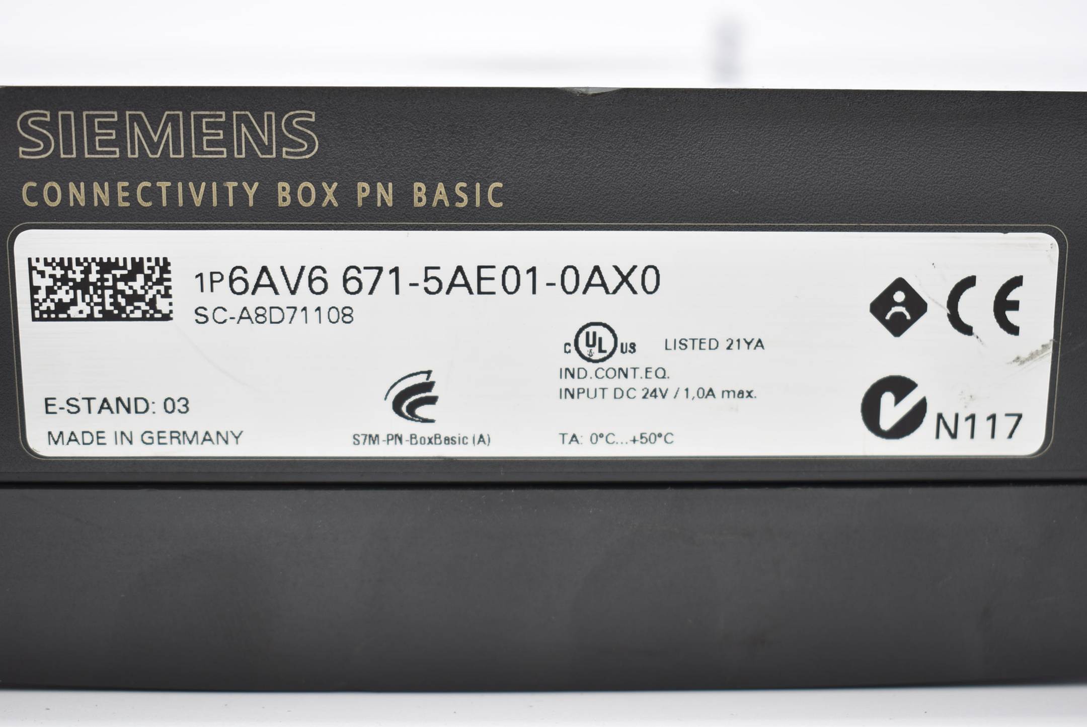 Siemens Profinet Anschluss-Box 6AV6671-5AE01-0AX0 ( 6AV6 671-5AE01-0AX0 )