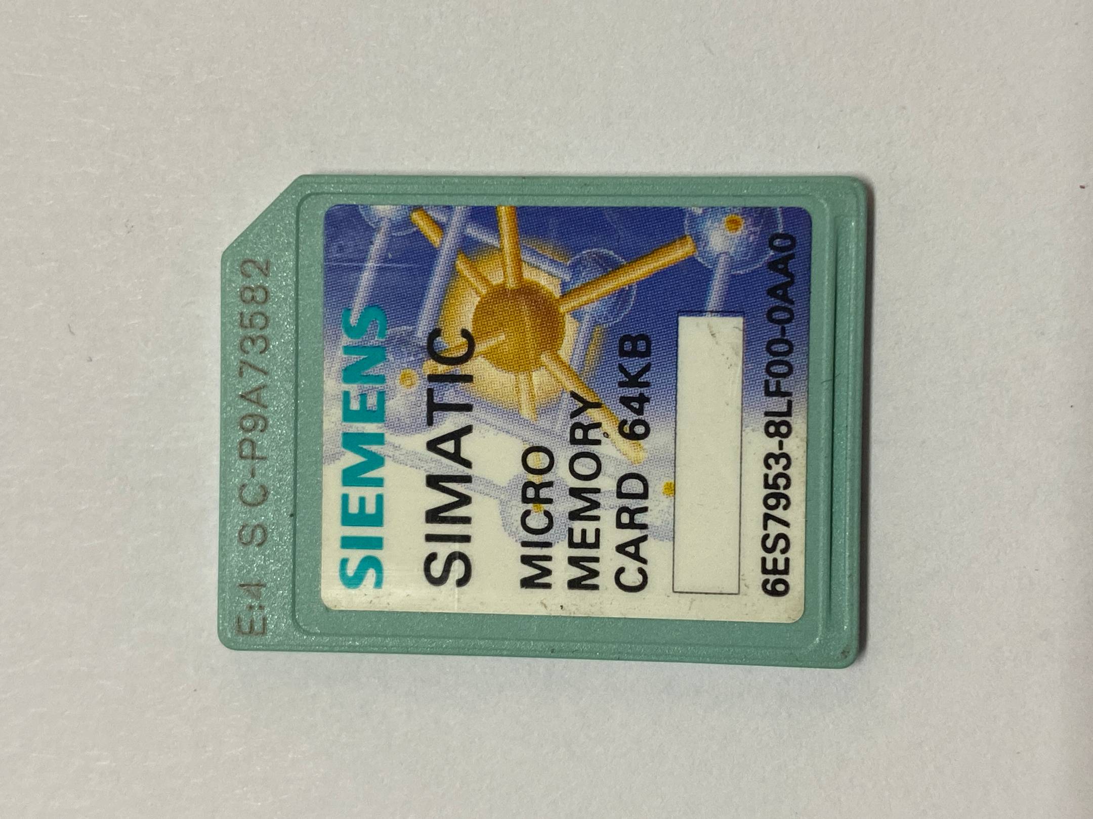 Siemens simatic MMC 64kB 6ES7953-8LF00-0AA0 ( 6ES7953-8LF00-0AA0 )