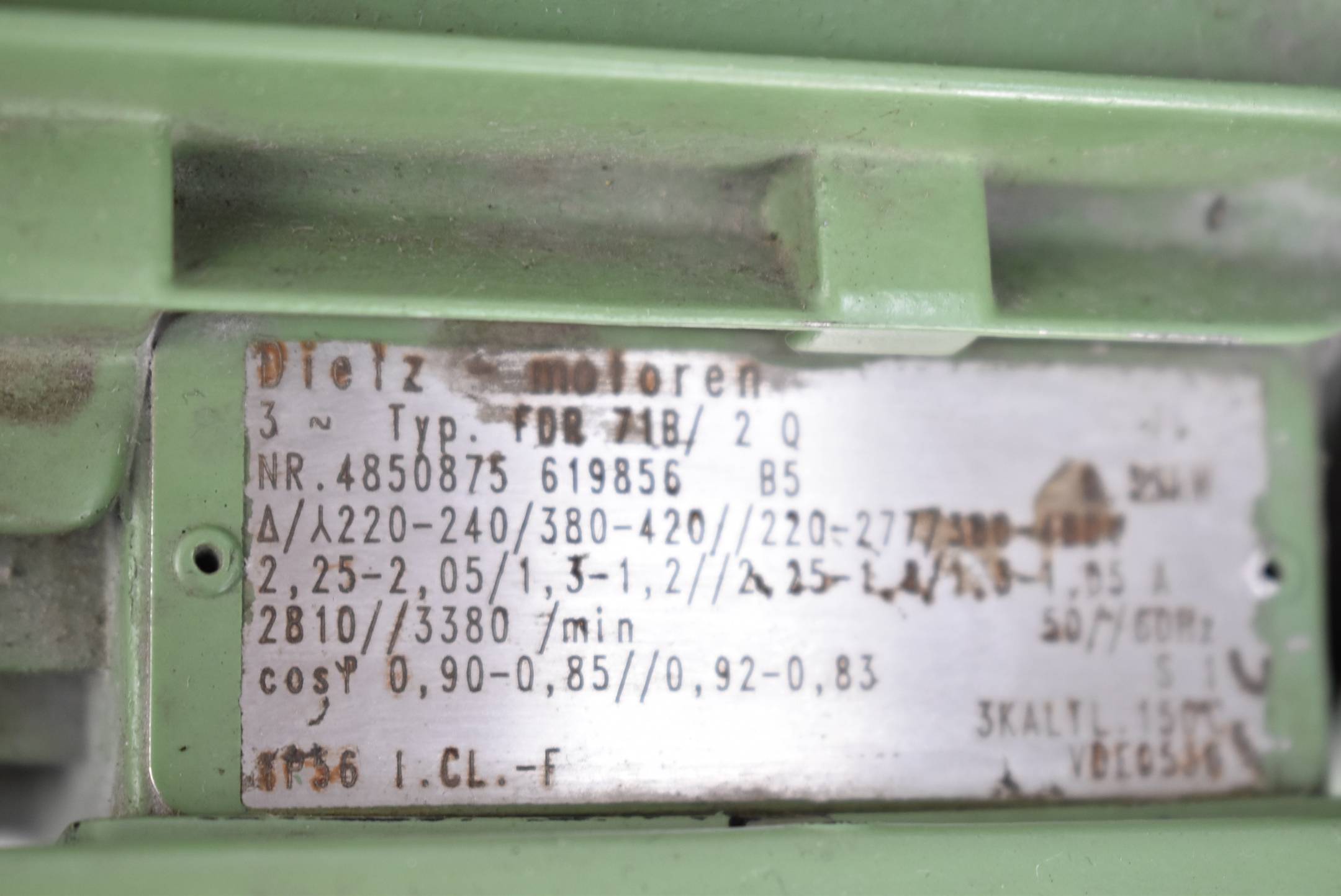 Dietz / Stöber Antriebstechnik Elektromotor FDR 71B/2 Q ( C303N270R170FD71L2 )