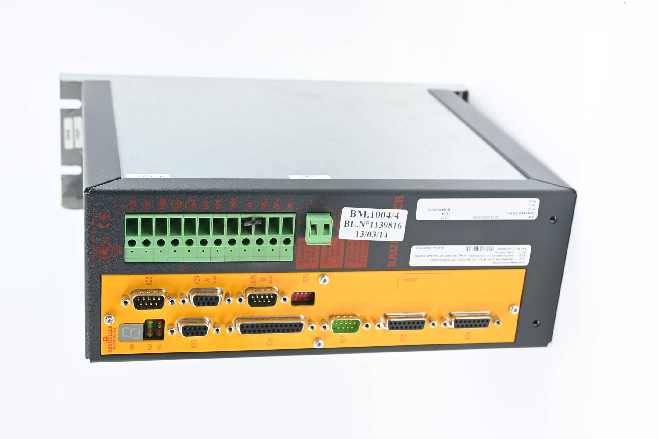 Baumüller Umrichter BUM60-0612-54-B-001-VC-A0-0001-0013-0000-0000 ( 00247704 )