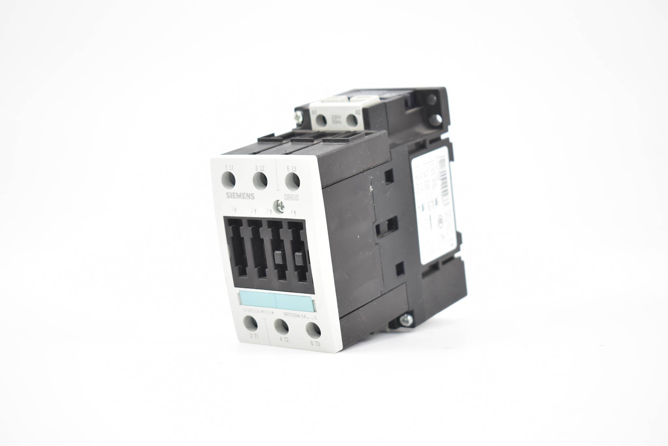 Siemens Sirius Leistungsschütz 3RT1034-1AP00 ( 3RT1 034-1AP00 ) + 3RT1926-1BD00