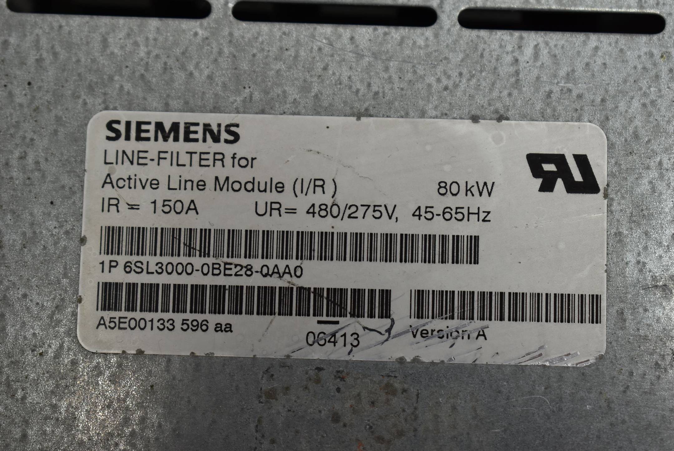 Siemens Line-Filter 6SL3000-0BE28-0AA0 ( 6SL3 000-0BE28-0AA0 )