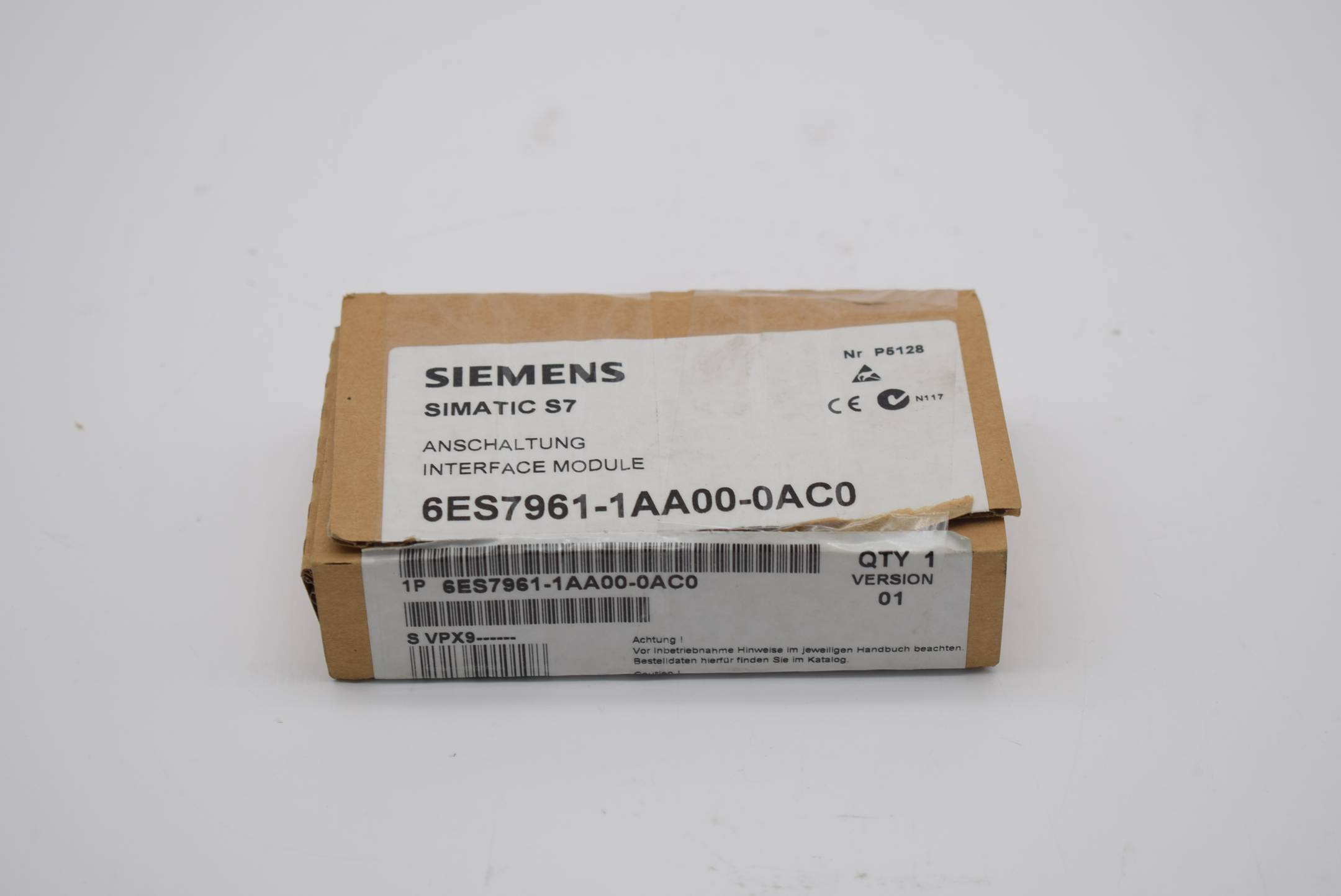 Siemens simatic S7 INTERFACE-MODUL 6ES7 961-1AA00-0AC0 ( 6ES7961-1AA00-0AC0 ) V1