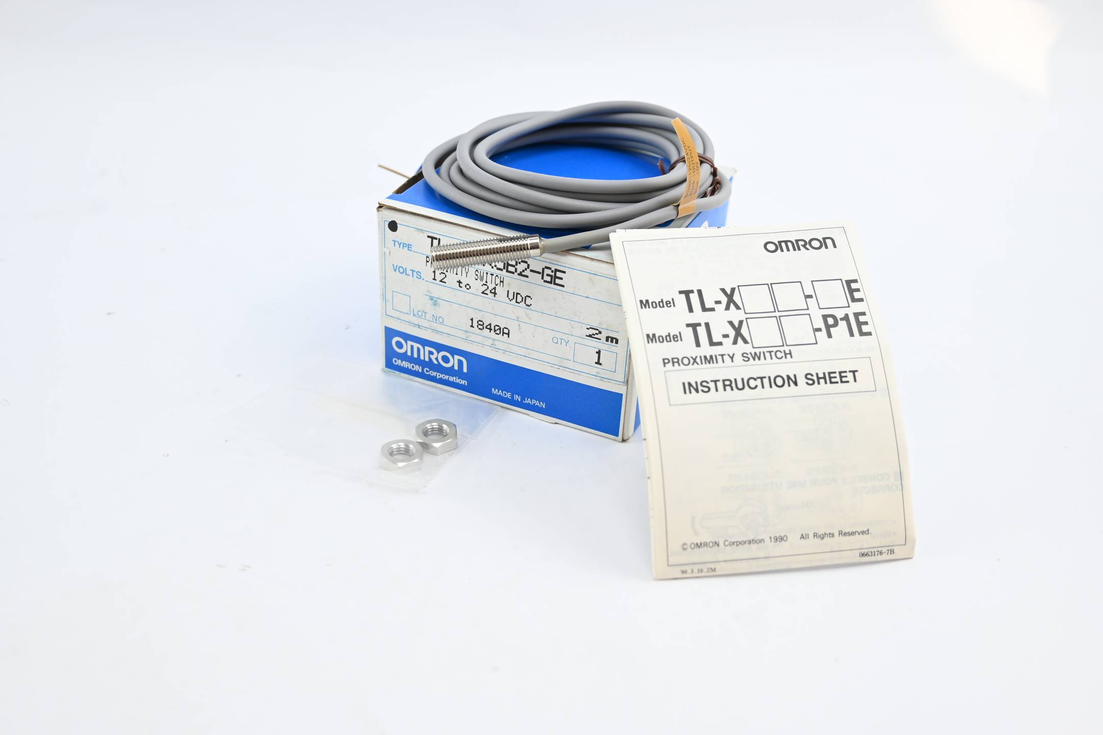 Omron Proximity Switch Näherungsschalter TL-X1R5B2-GE / 12 - 24 VDC