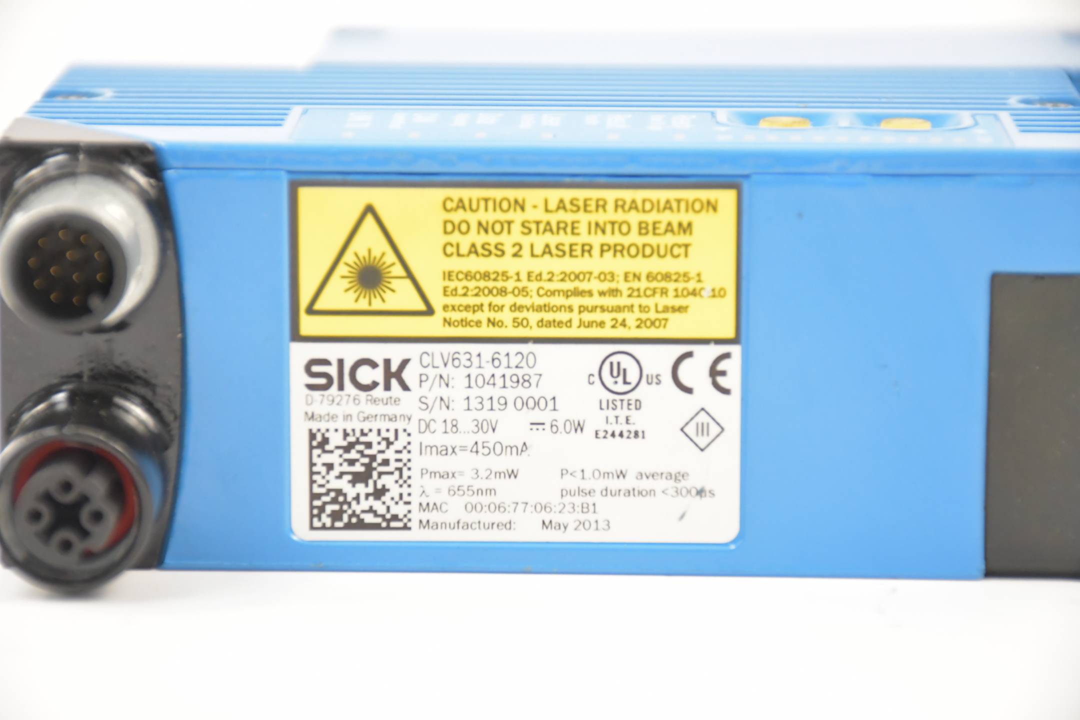 Sick Barcode Scanner CLV631-6120 ( 1041987 )