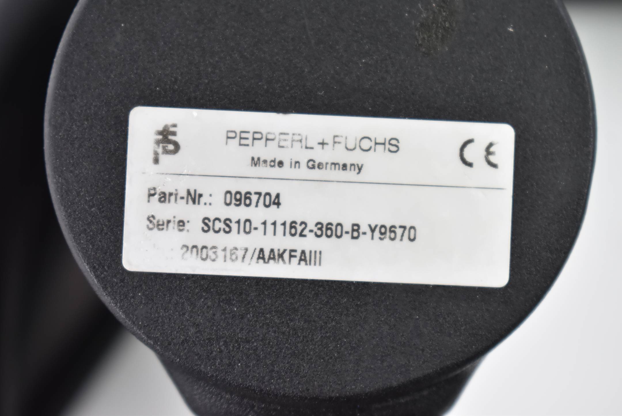 Pepperl+Fuchs Drehgeber SCS10-11162-360-B-Y9670 ( 096704 )