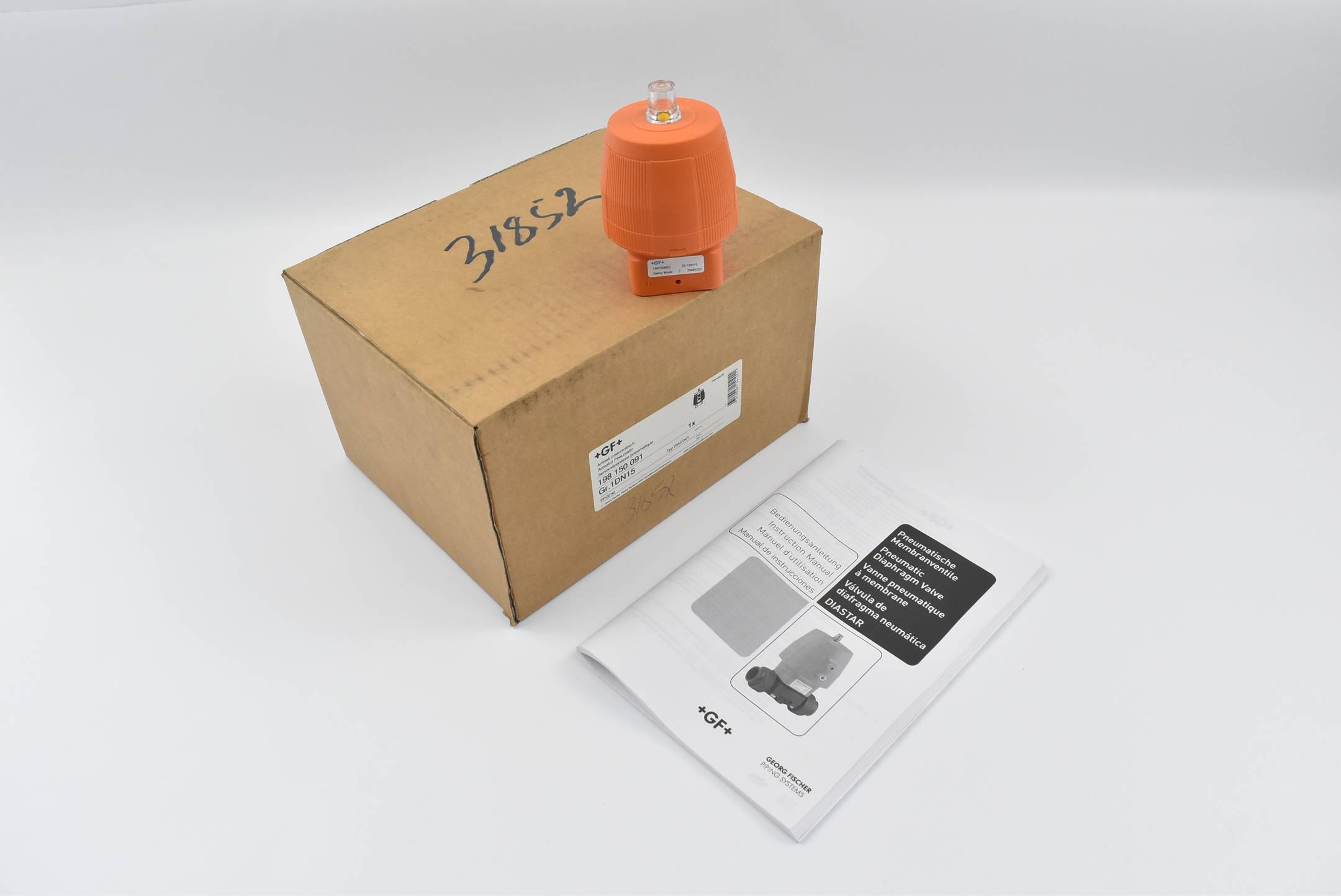 +GF+ Georg Fischer Pneumatisches Membranventil 198 150 091 ( 198150091 )