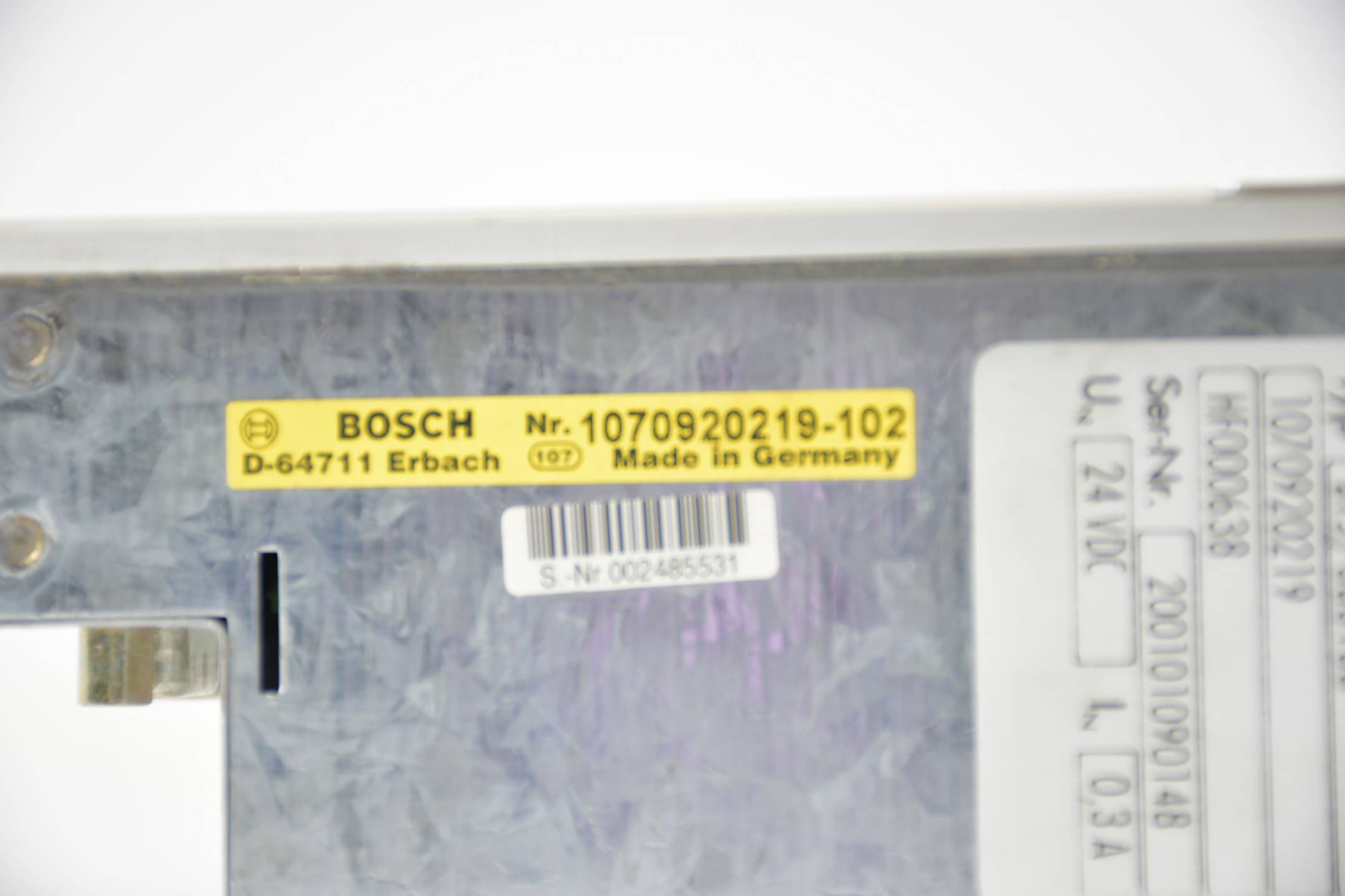 Bosch Sütron Bedienterminal BT 5 BT5/080100 ( 1070920219-102 ) HF000638 
