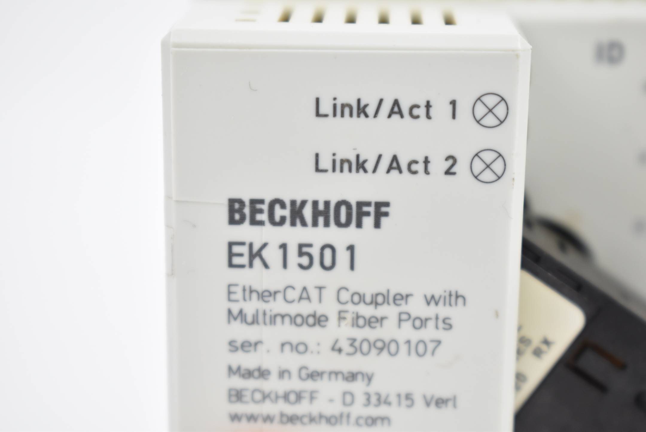 Beckhoff EtherCAT-Koppler EK1501