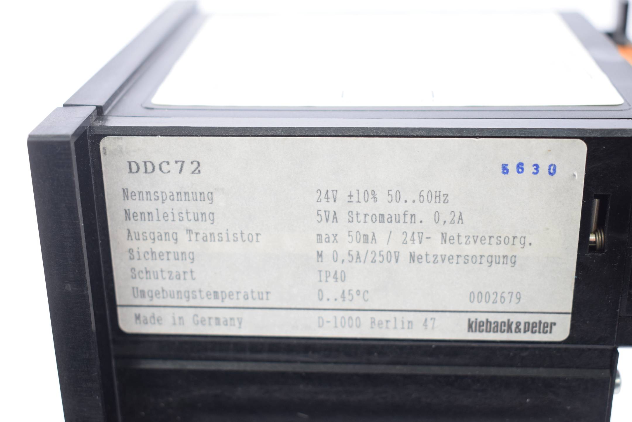 Kieback & Peter Heizungssteuerung KRD-DDC DDC72