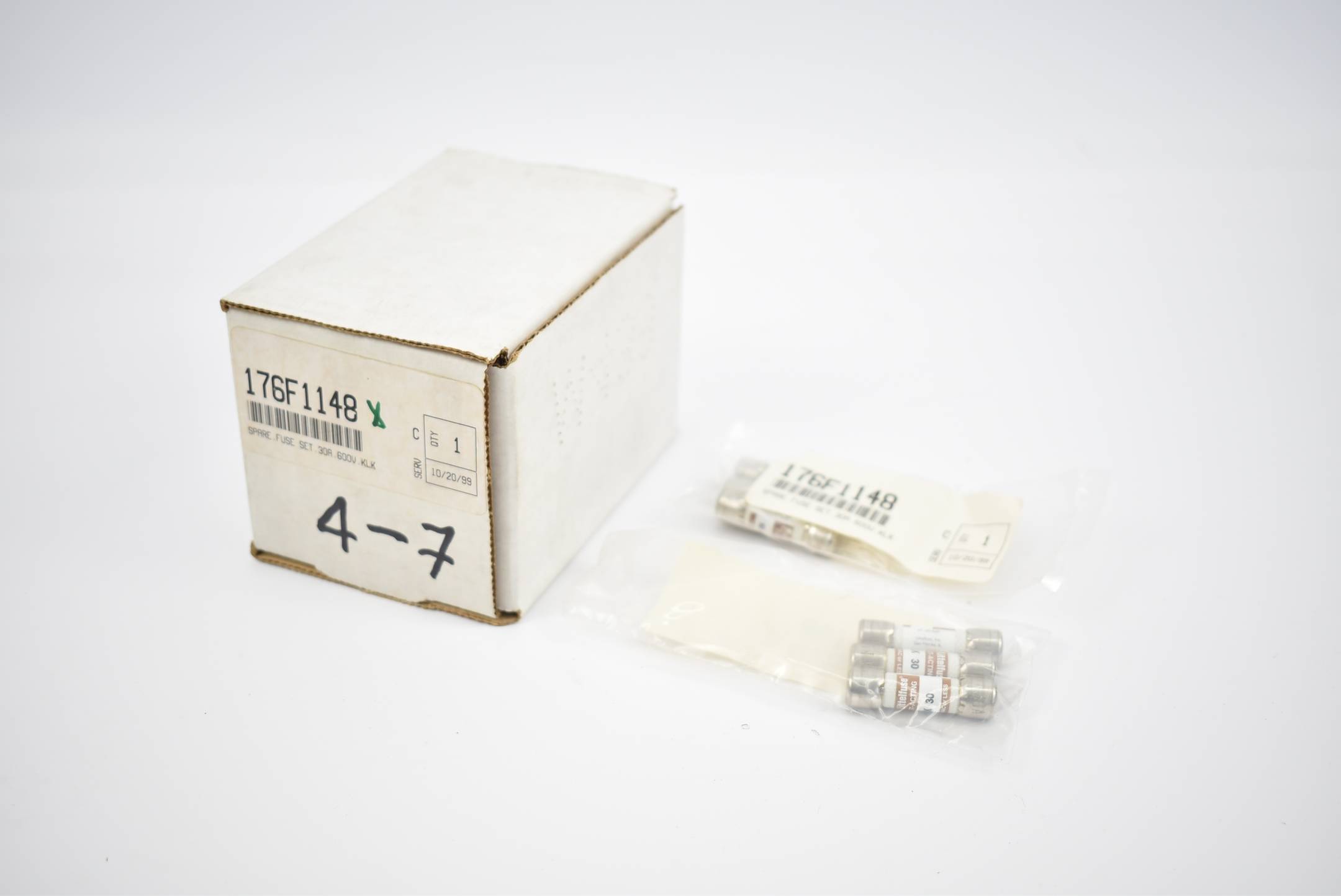 Littelfuse Midget-Sicherung KLK 30 ( 176F1148 ) KLK030 ( VE 2x3 Stück )