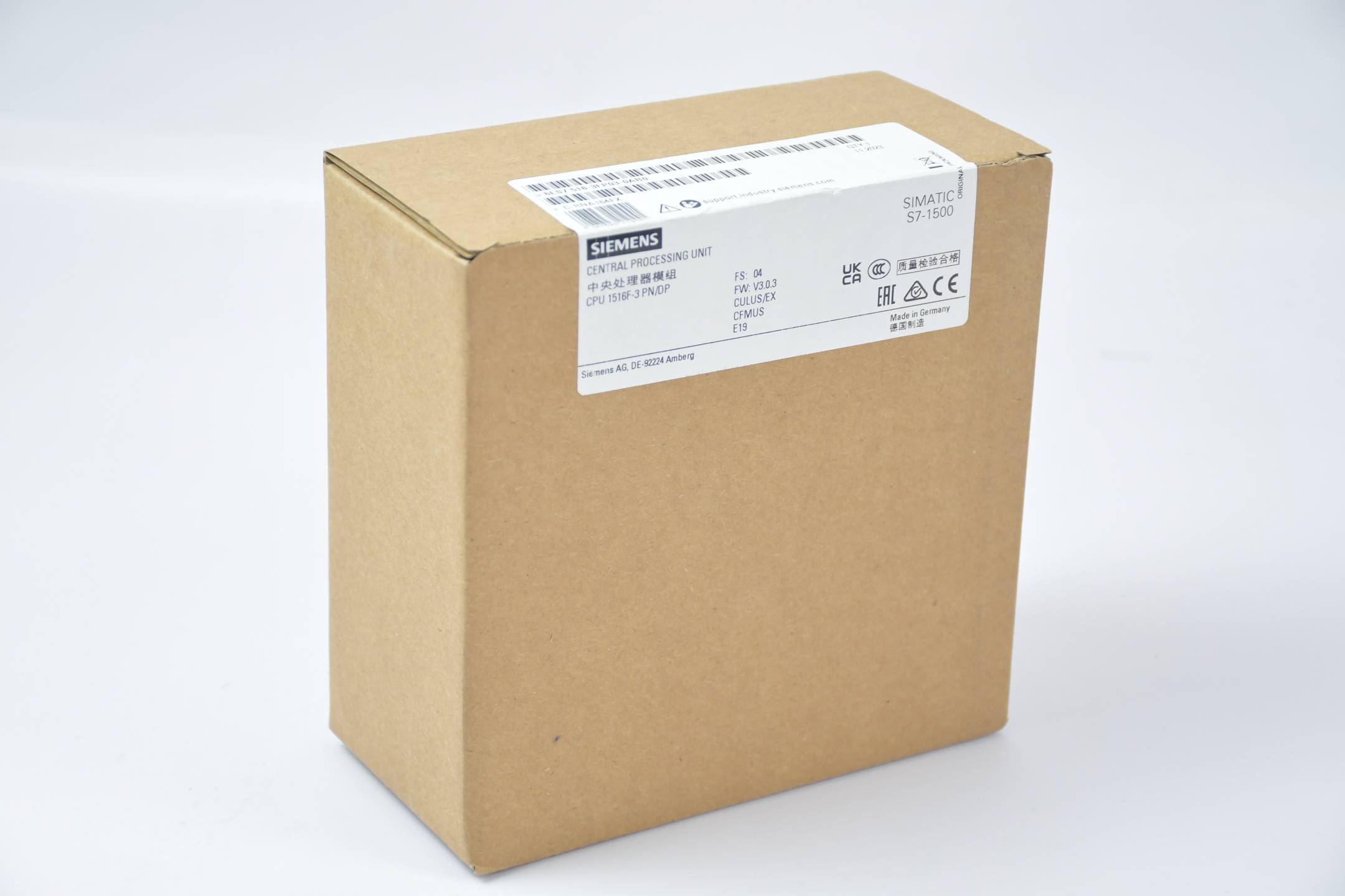 Siemens Simatic S7-1500 CPU 6ES7516-3FP03-0AB0 ( 6ES7 516-3FP03-0AB0 ) E04