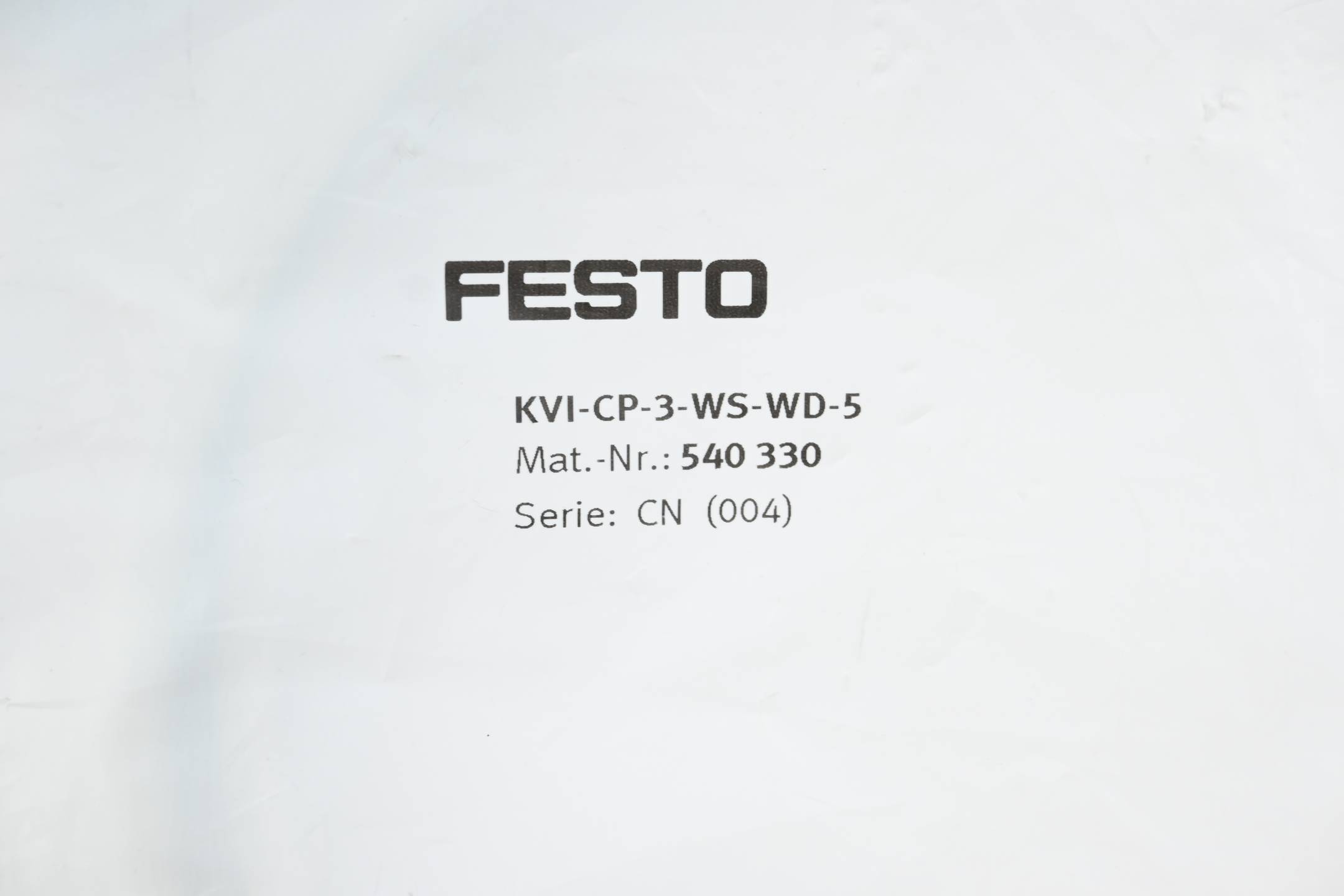 Festo Verbindungsleitung KVI-CP-3-WS-WD-5 ( 540330 ) 5m