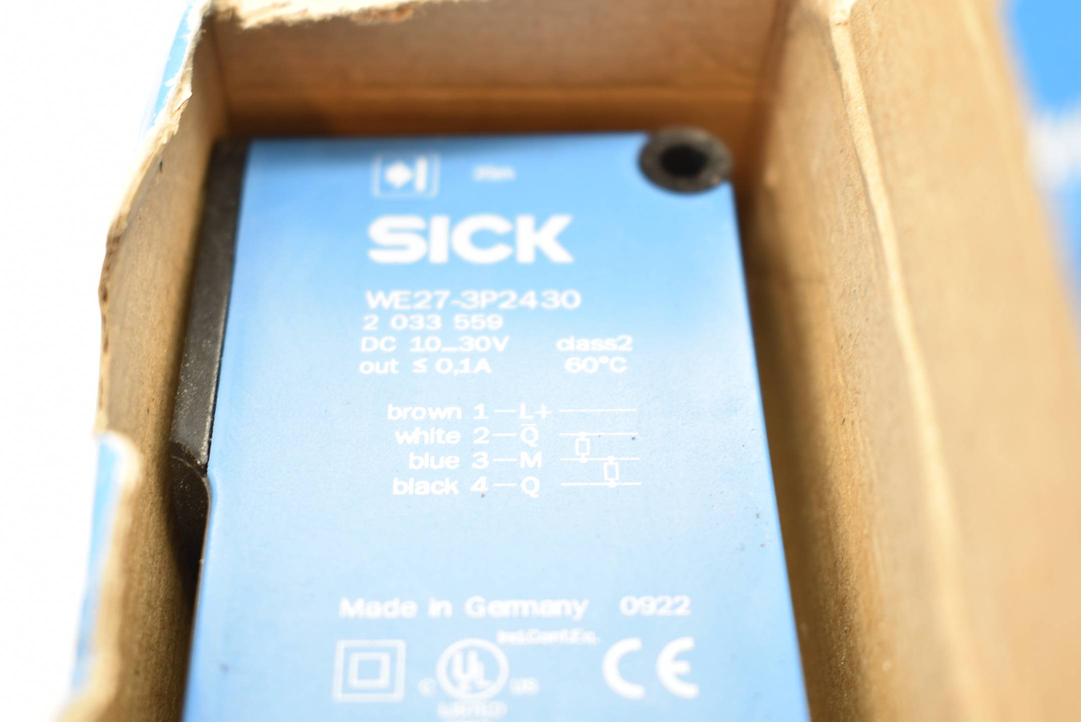 SICK Einweg-Lichtschranke WSE27-3P2430 ( 1027790 ) 