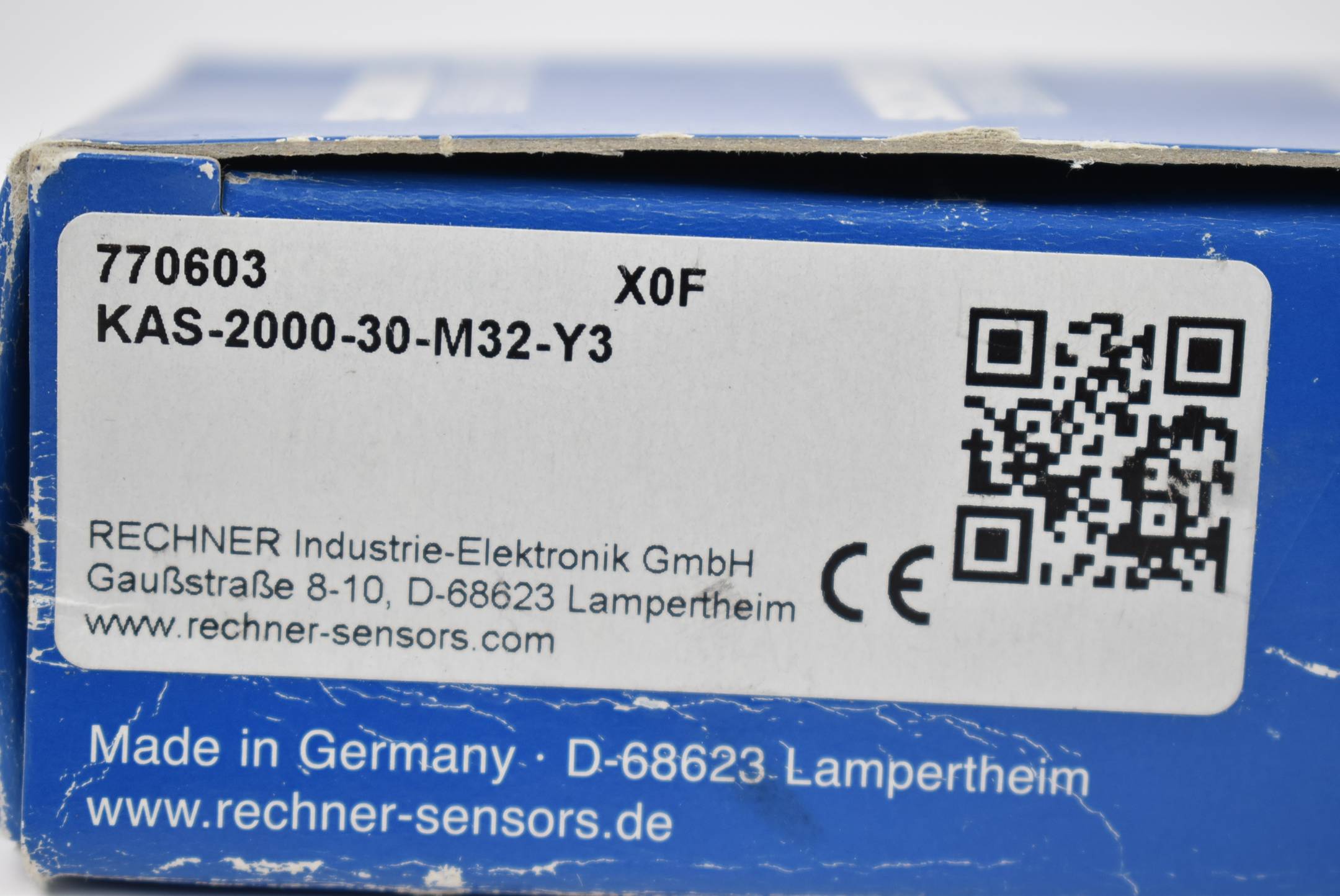 Rechner kapazitiver Sensor KAS-2000-30-M32-Y3 ( 770603 )