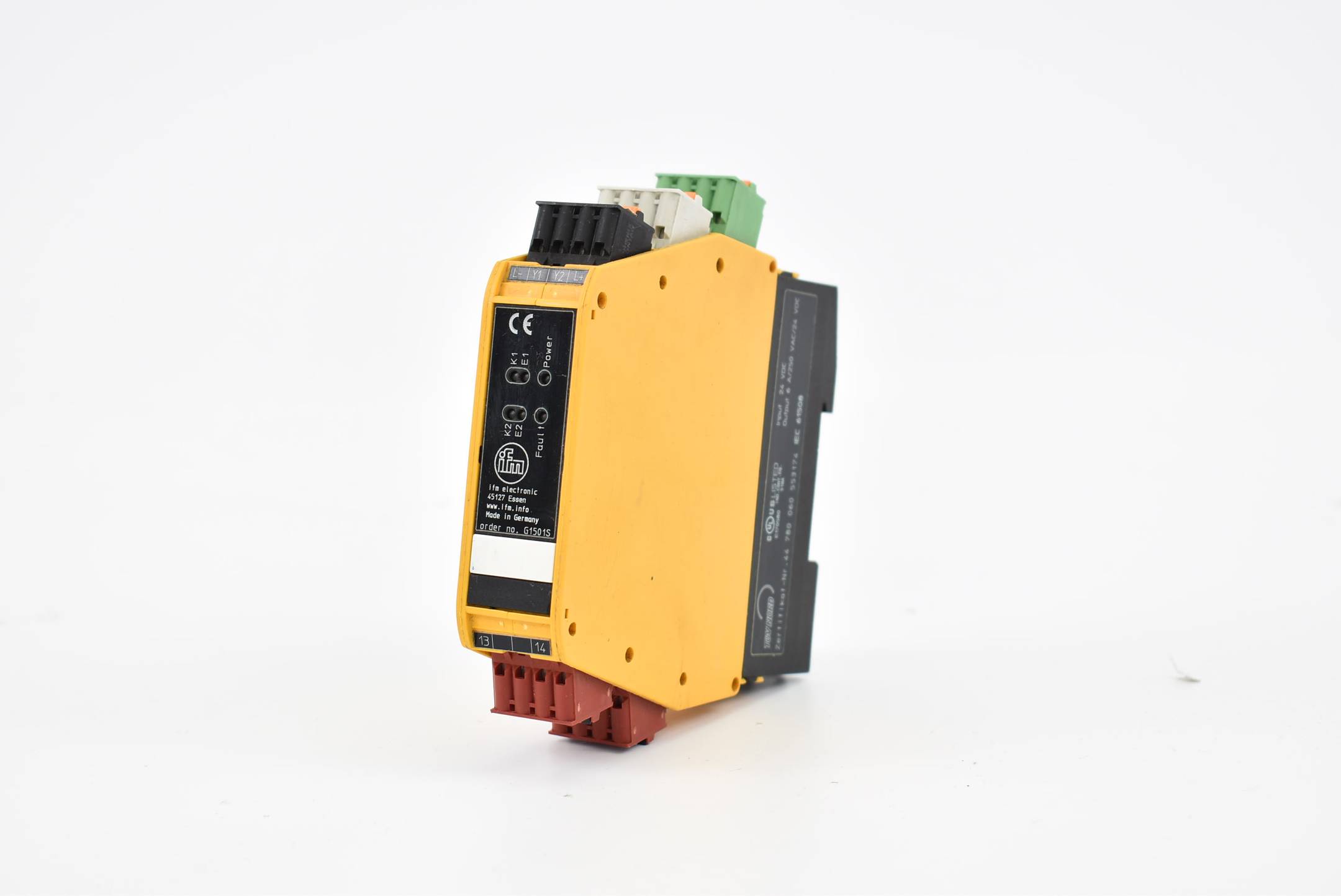 Ifm electronic Sicherheitsrelais 24 VDC 6A 250 VAC G1501S