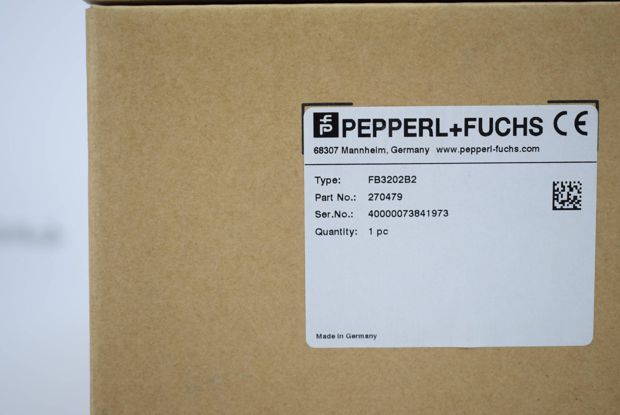 Pepperl + Fuchs HART-Transmitterspeisegerät Eingangstrenner FB3202B2 ( 270479 )