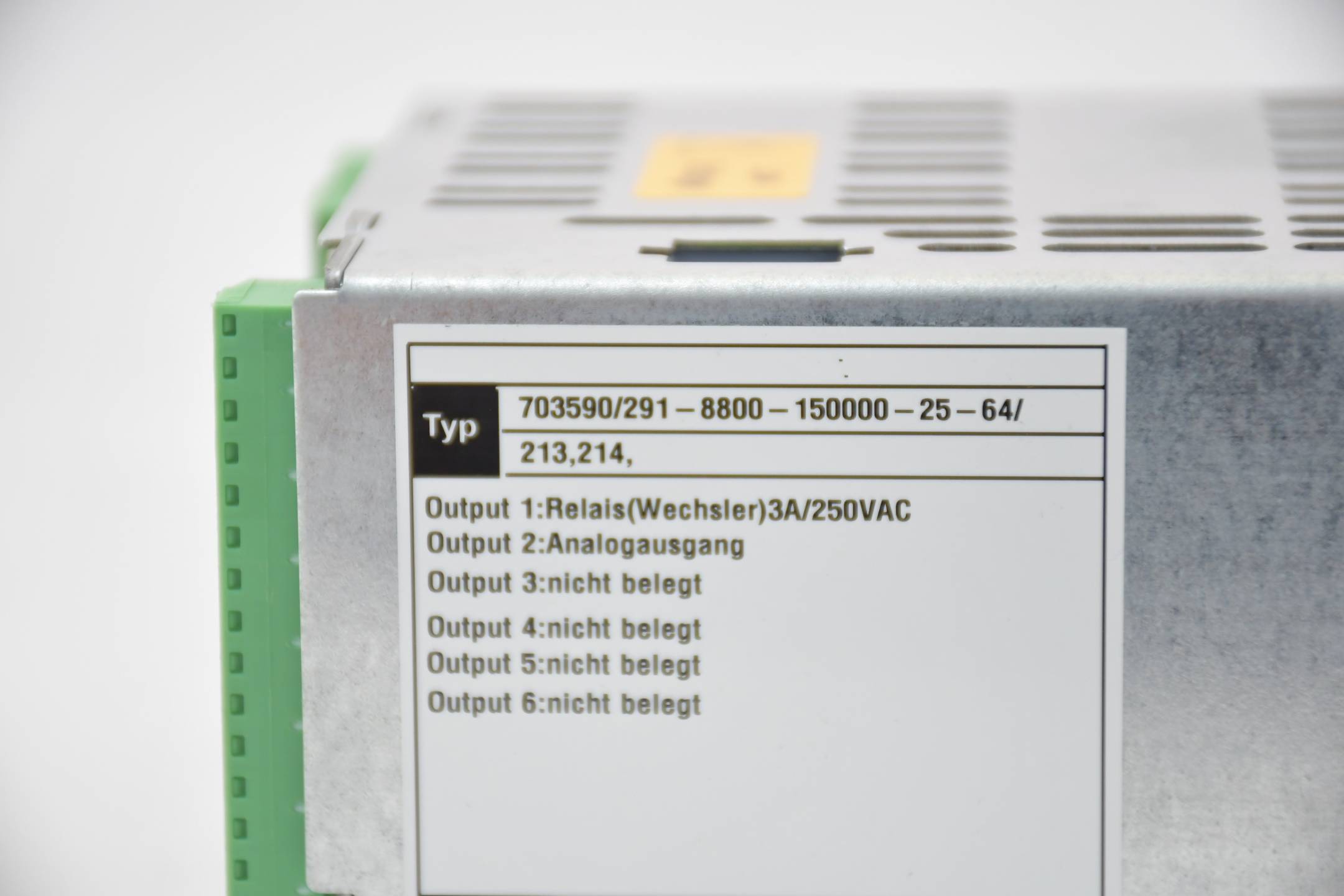Festo Prozess-und Programmregler 703590/291-8800-150000-25-64/213,214 ( 541143 )