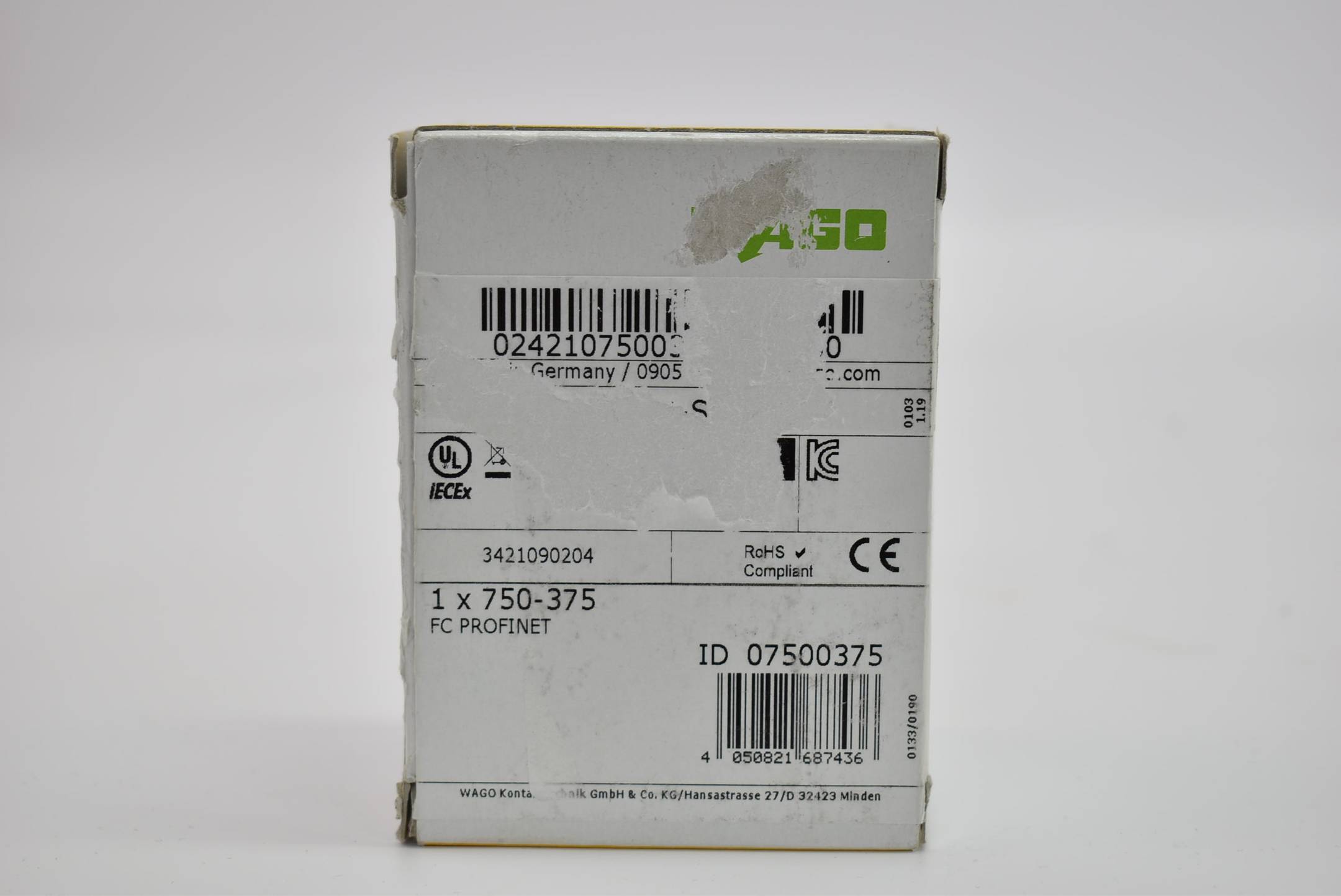 Wago Feldbuskoppler PROFINET IO 750-375