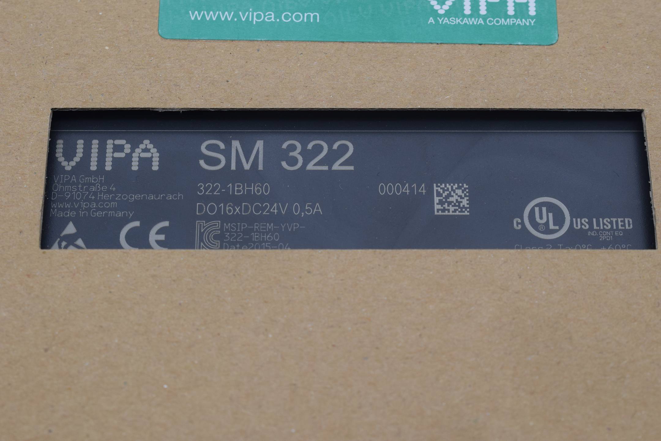 Vipa SM 322 322-1BH60