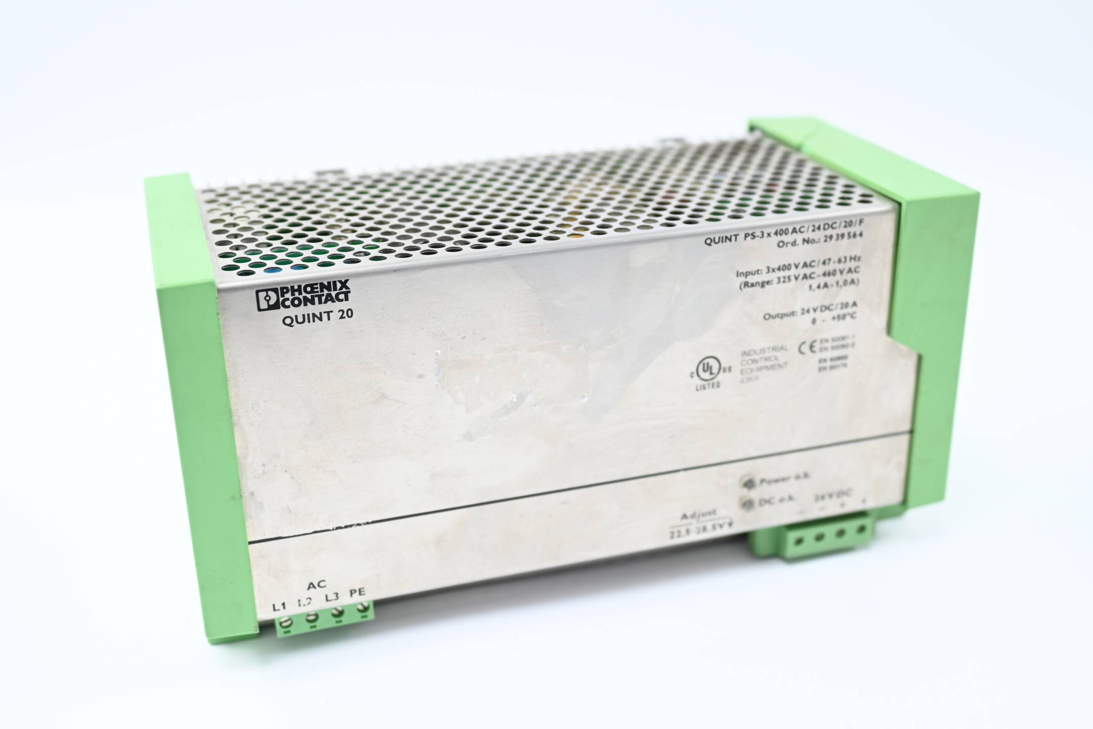 Phoenix Contact Stromversorgung QUINT-PS-3X400AC/24DC/20/F ( 2939564 )