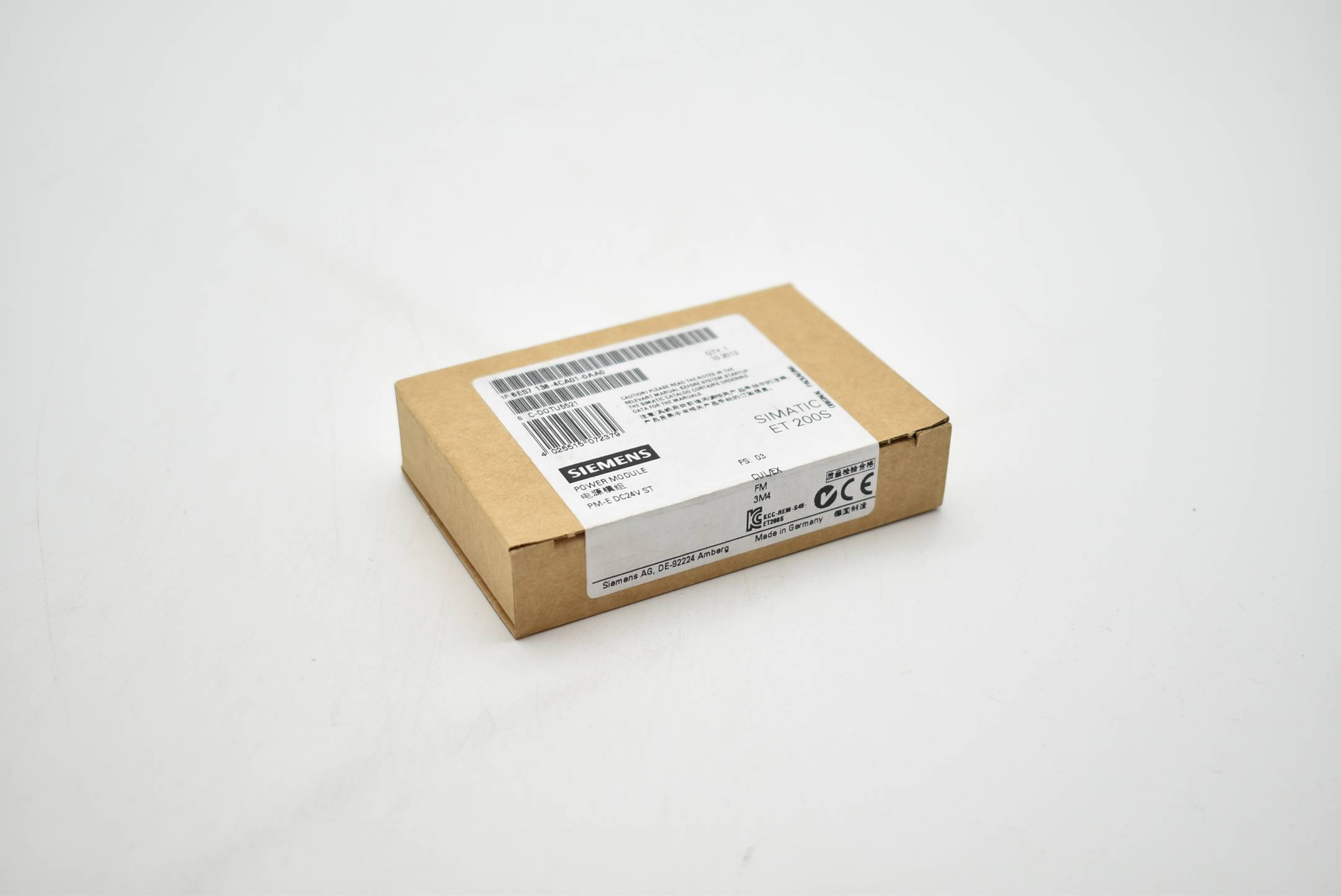 Siemens Simatic ET 200S 6ES7138-4CA01-0AA0 ( 6ES7 138-4CA01-0AA0 )