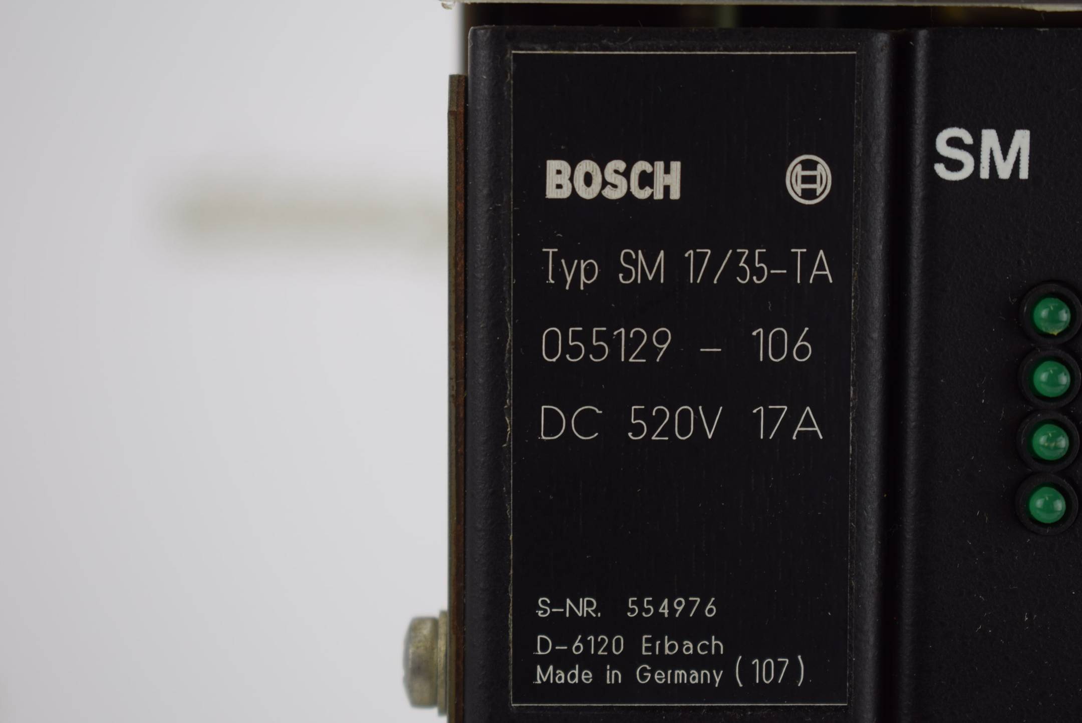 Bosch SM Servo modul Typ 17/35-TA 055129