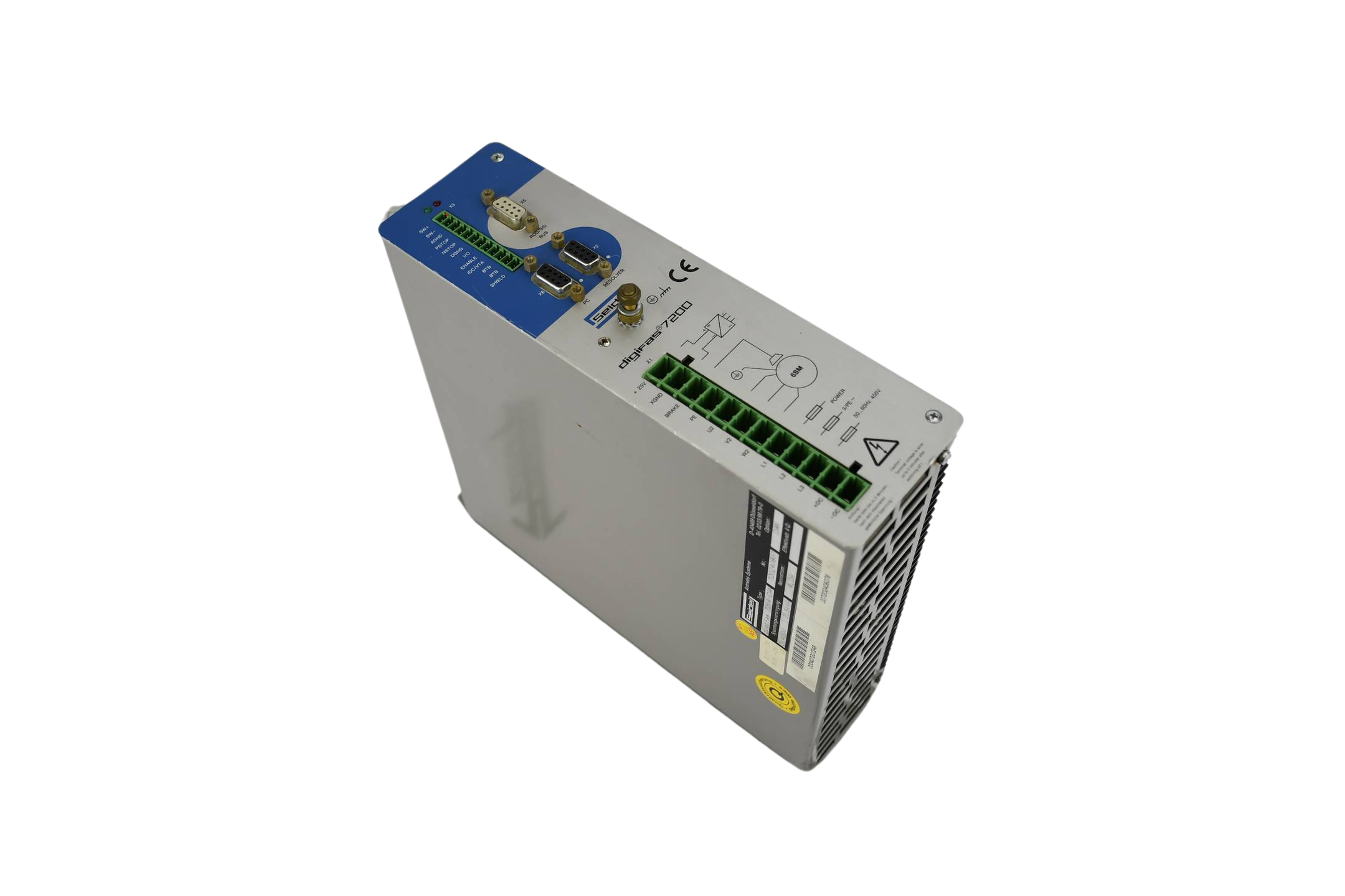Kollmorgen Seidel digifas® 7204 Digitaler Servorverstärker 7204-CAN 720240807 Kollmorgen Seidel digifas® 7204 Digitaler Servorverstärker 7204-CAN 720240807