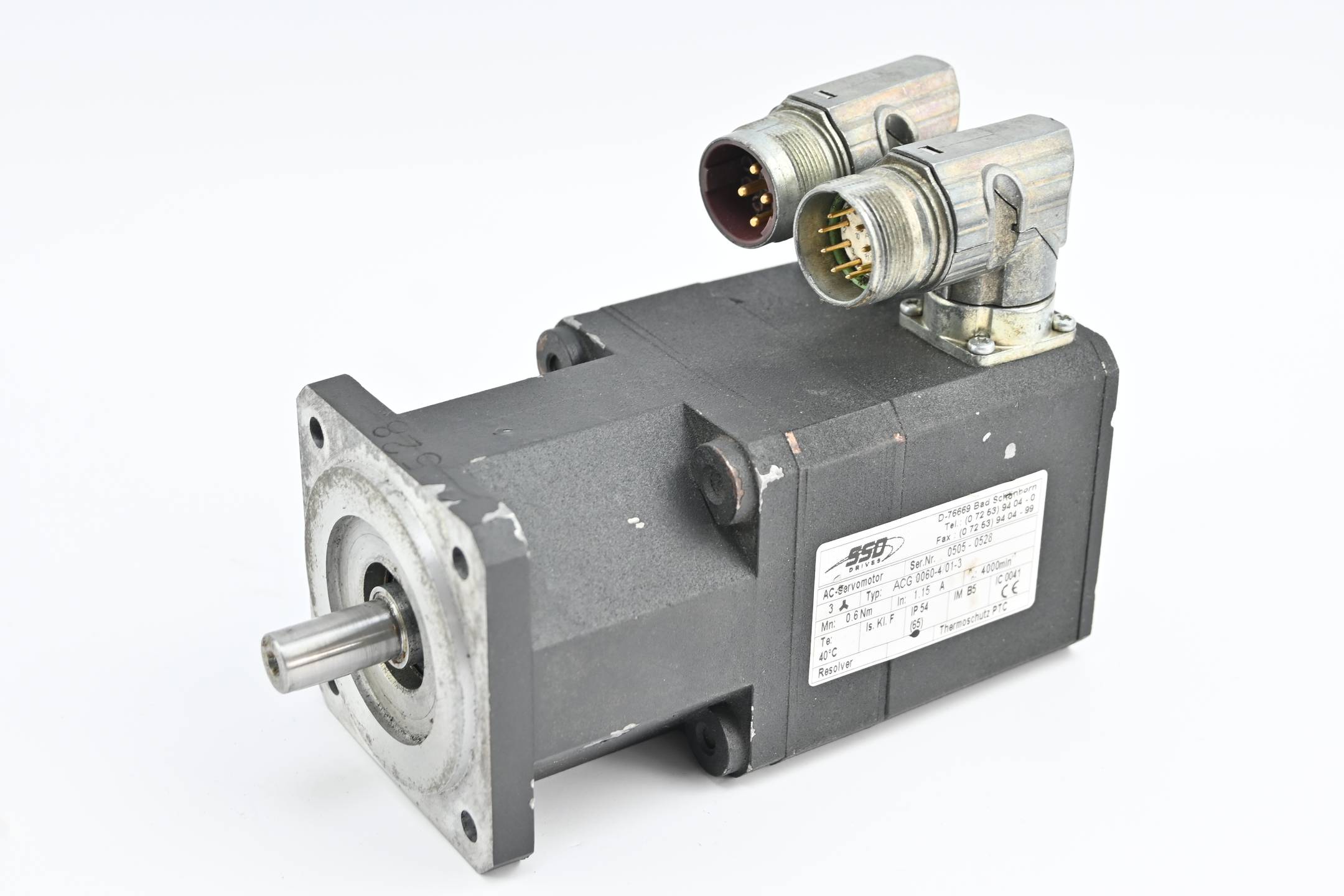 SSD Drives AC-Servomotor ACG 0060-4/01-3