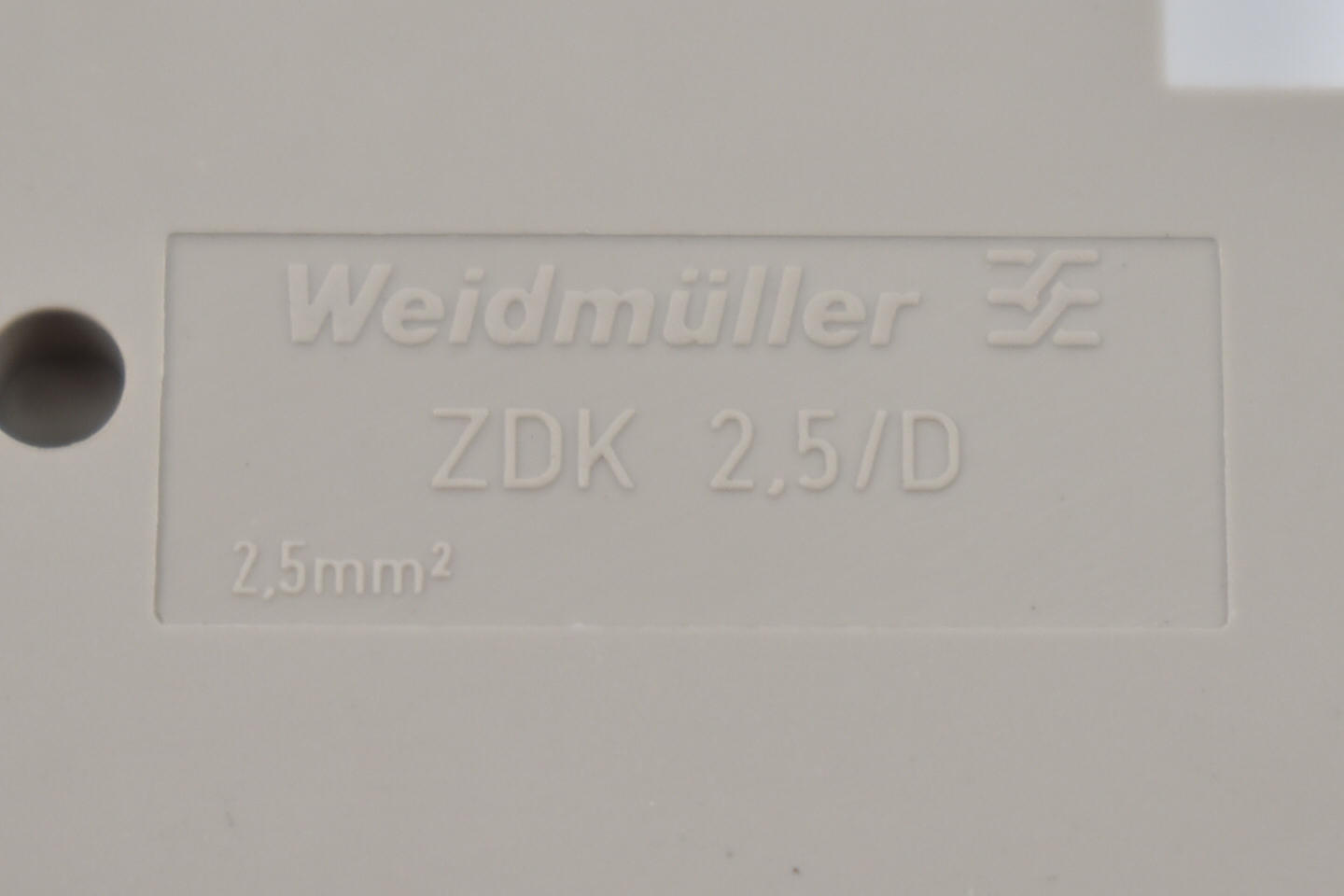 Weidmüller Reihenklemmen ZDK 2,5/D ( VE 64 Stück )