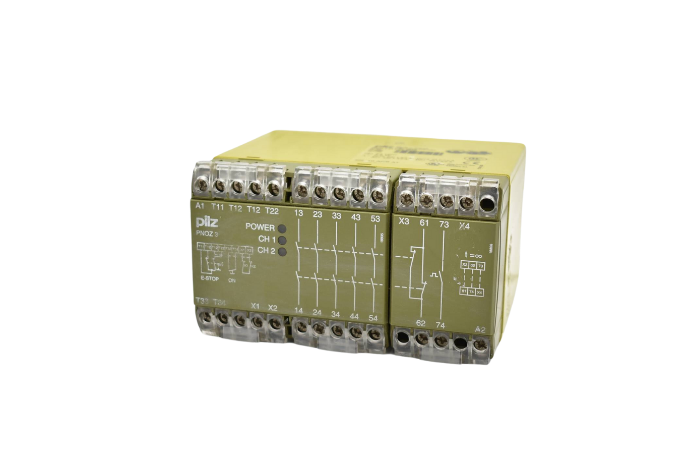 Pilz Sicherheitsrelais PNOZ 3 24VDC 5S 1O 1W ( 474894 )