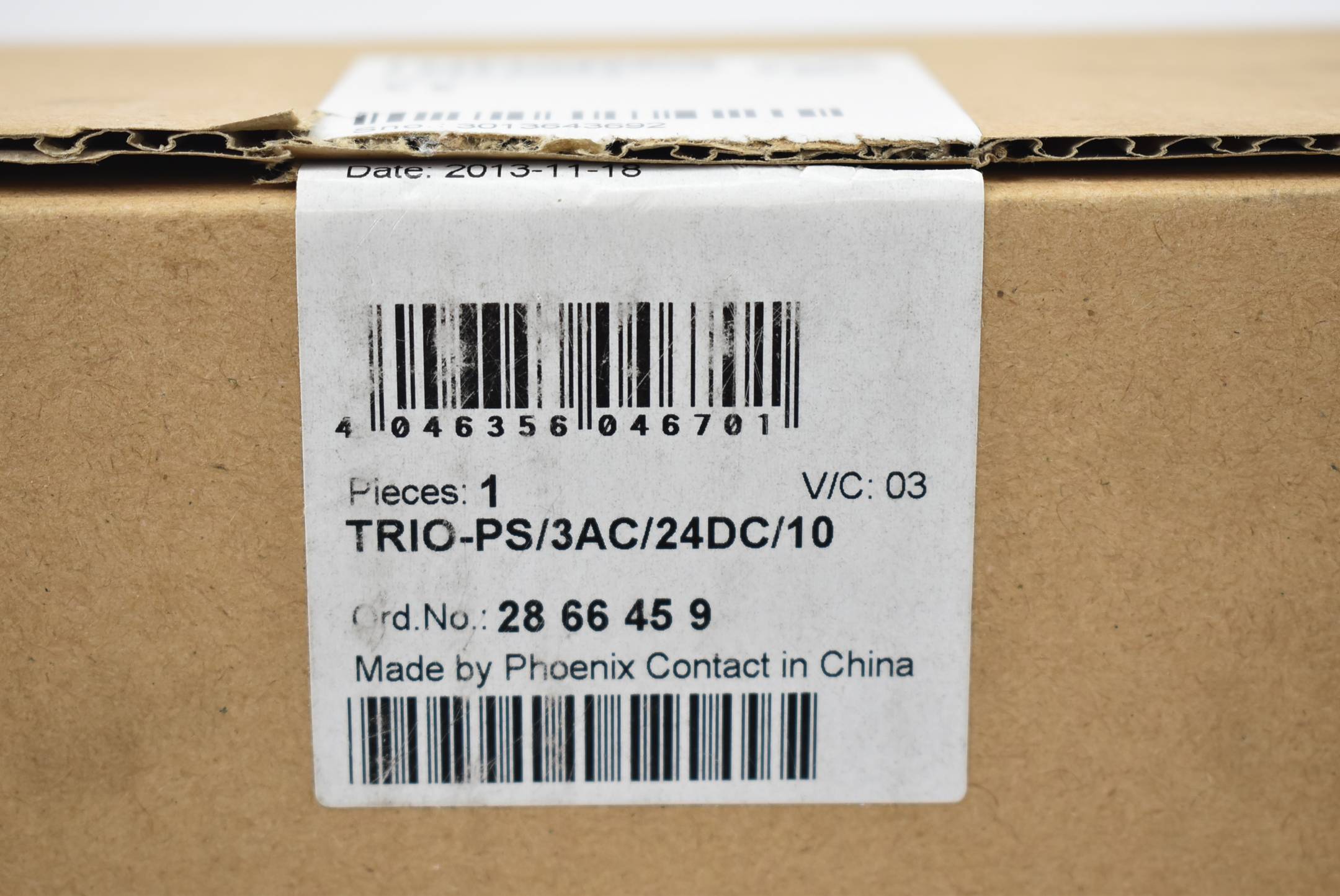 Phoenix Contact Stromversorgung TRIO-PS/3AC/24DC/10 ( 2866459 )