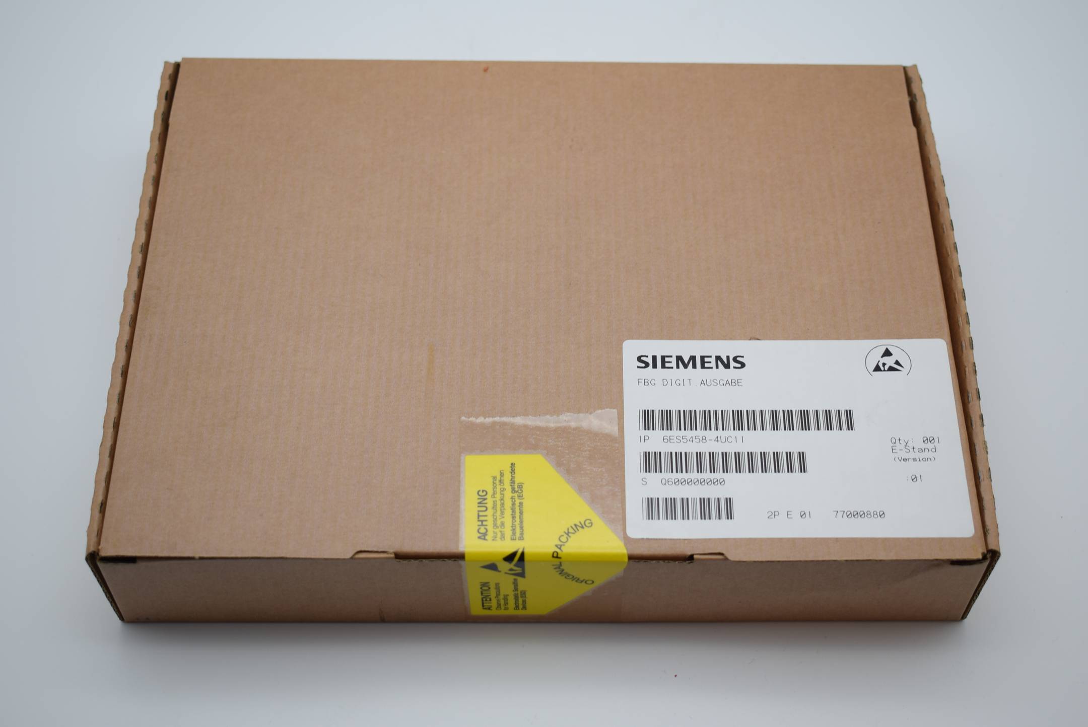 Siemens simatic S5 Digitalausgabe 6ES5458-4UC11 ( 6ES5 458-4UC11 ) E1