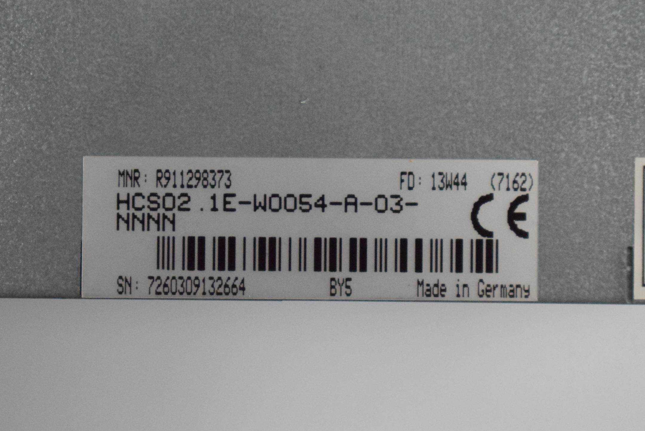 Rexroth IndraDrive C Umrichter HCS02.1E-W0054-A-03-NNNN R911298373
