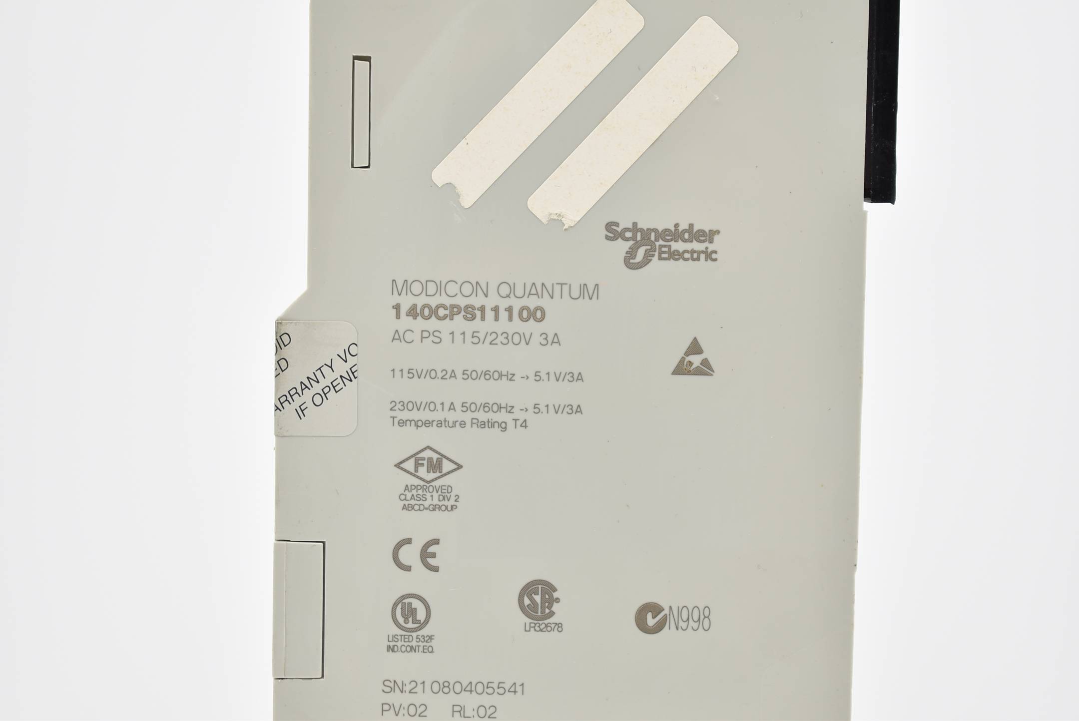 Schneider Electric Modicon Quantum 140CPS11100 ( 140 CPS 111 00 )