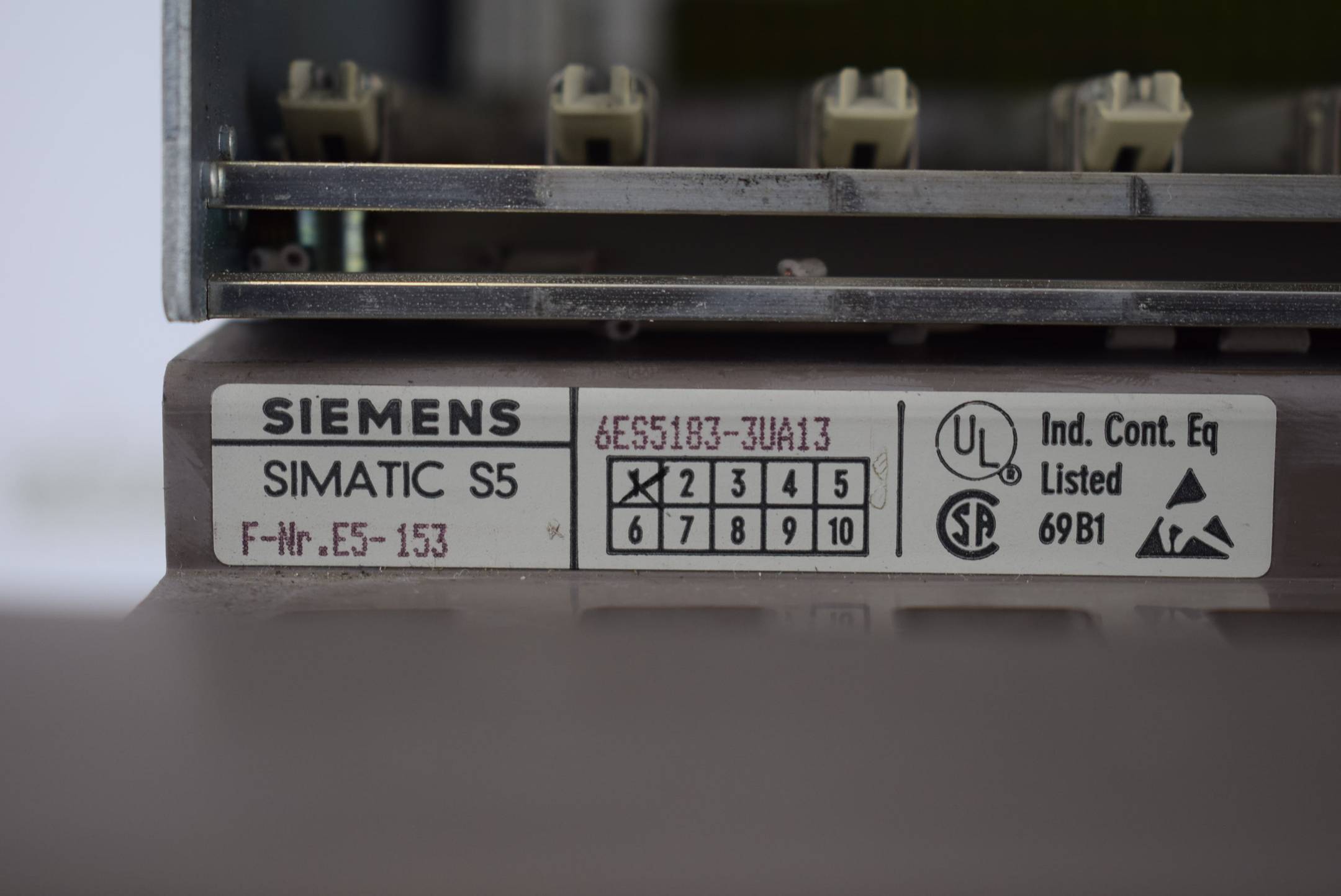 Siemens Simatic S5 6ES5 183-3UA13 ( 6ES5183-3UA13 ) E1