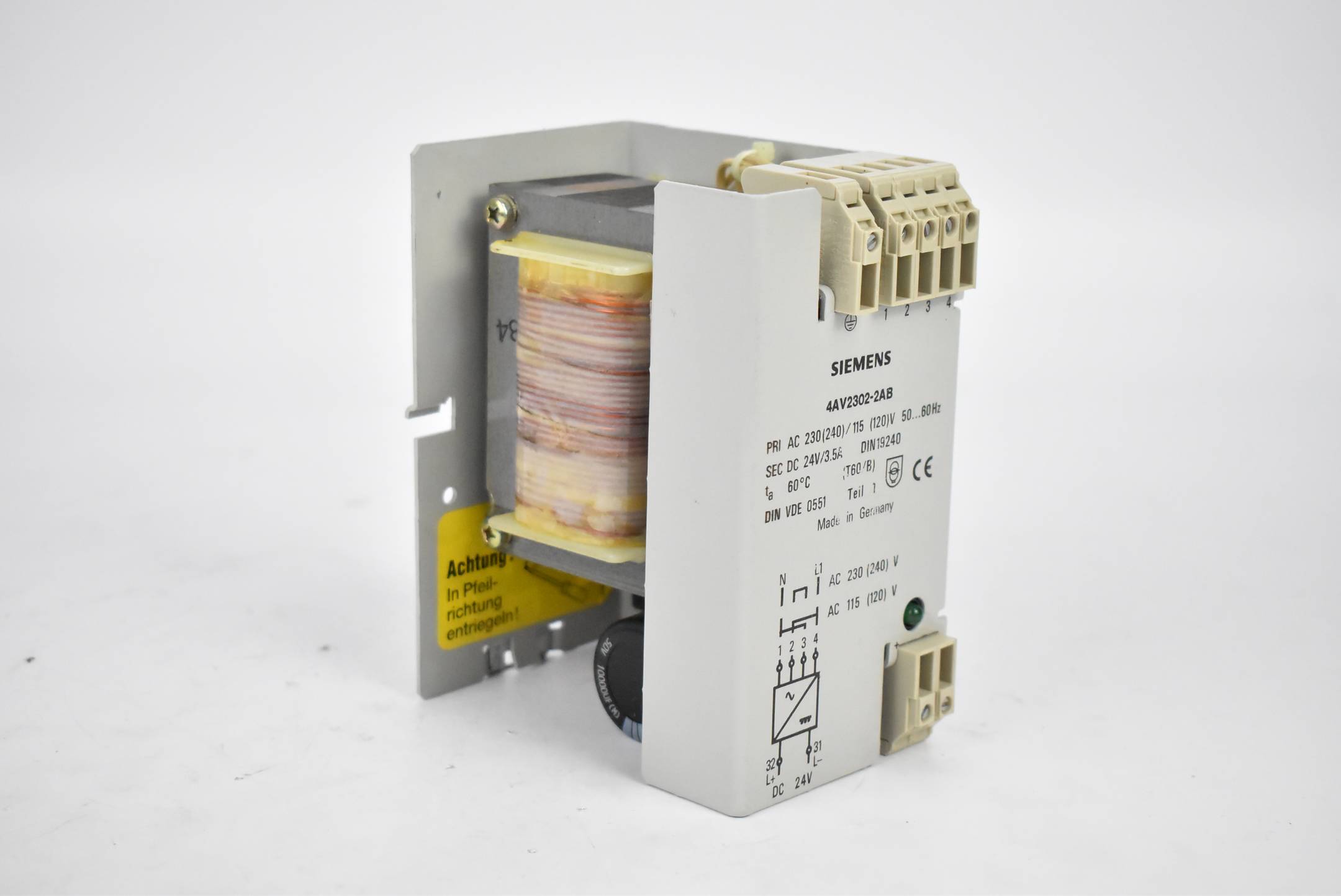 Siemens Trafo Gleichrichtergerät 4AV2302-2AB ( 4AV2 302-2AB )