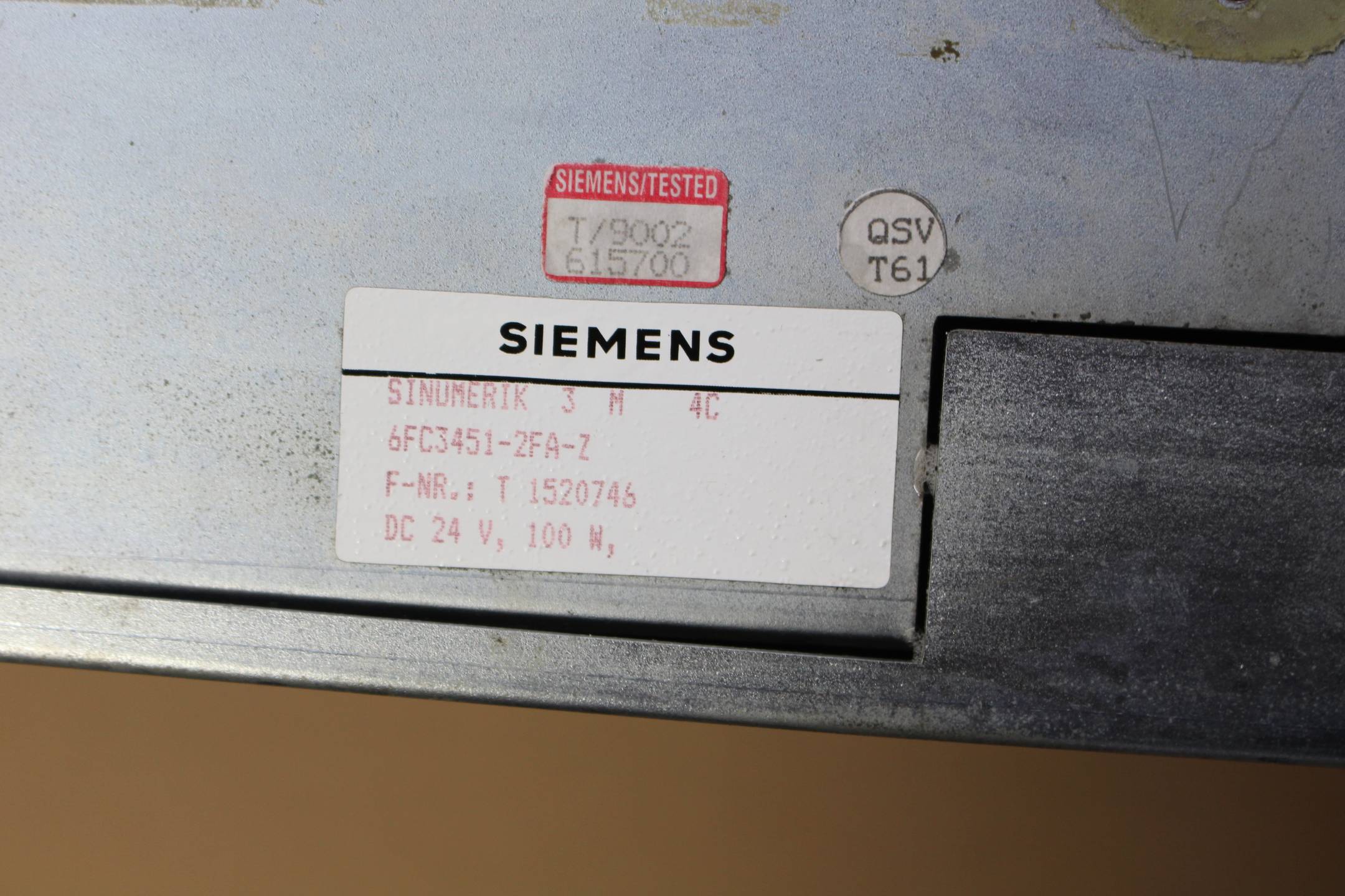 Siemens sinumerik 3 M 4C Rack 6FC3451-2FA-Z ( 6FC3 451-2FA-Z )