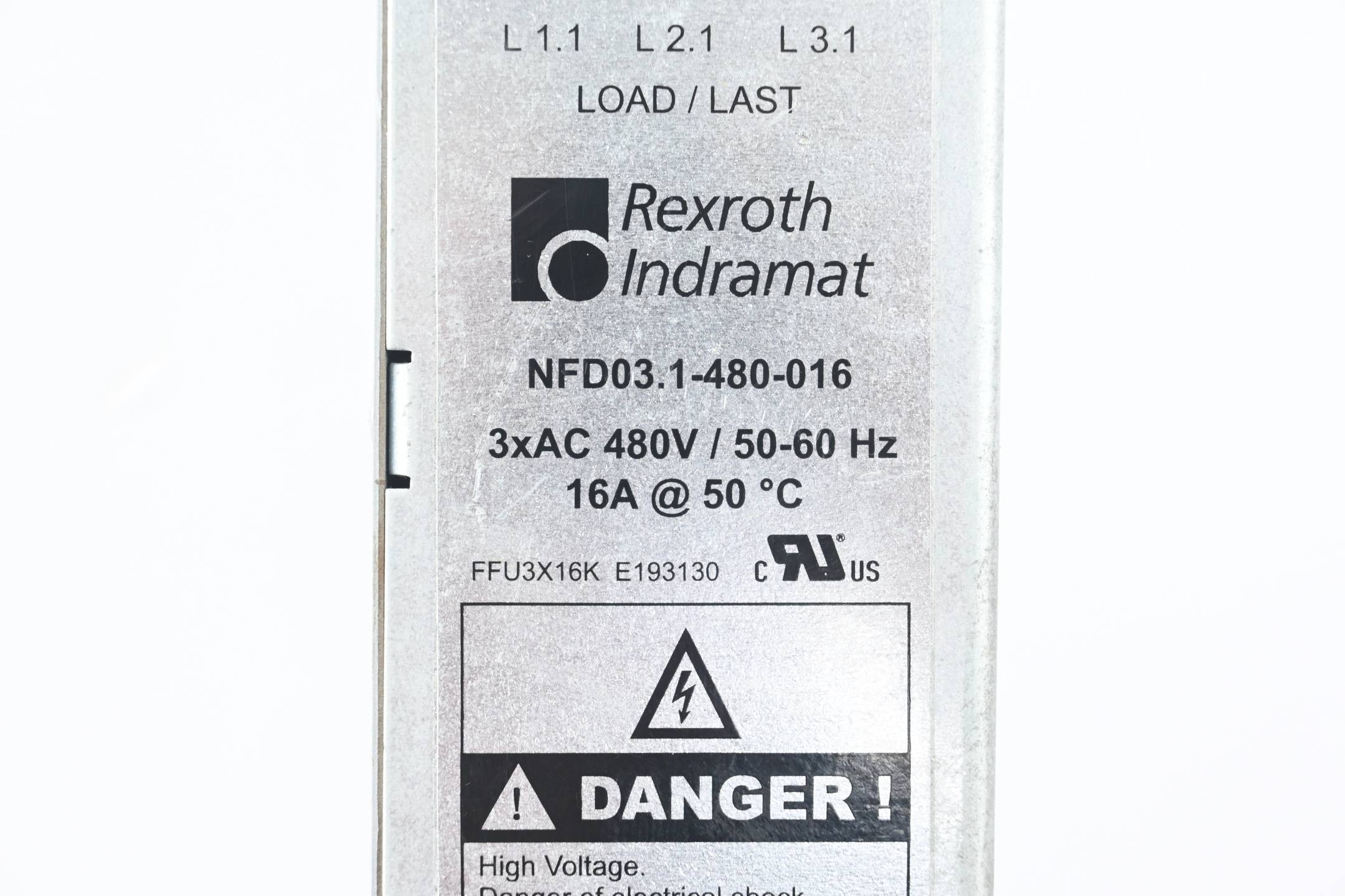 Rexroth Indramat Netzfilter NFD03.1-480-016