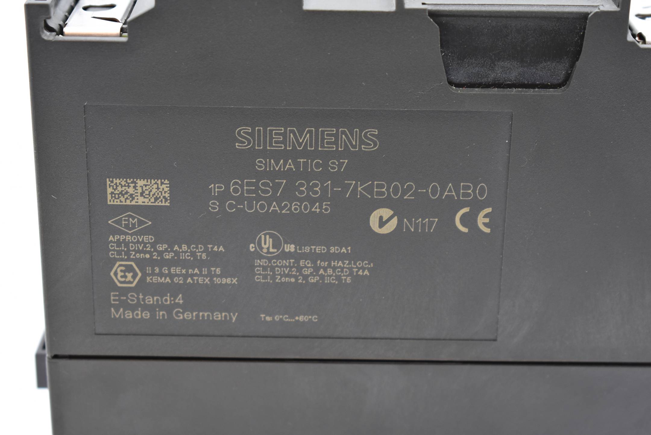 Siemens Simatic S7 SM331 6ES7331-7KB02-0AB0 ( 6ES7 331-7KB02-0AB0 )