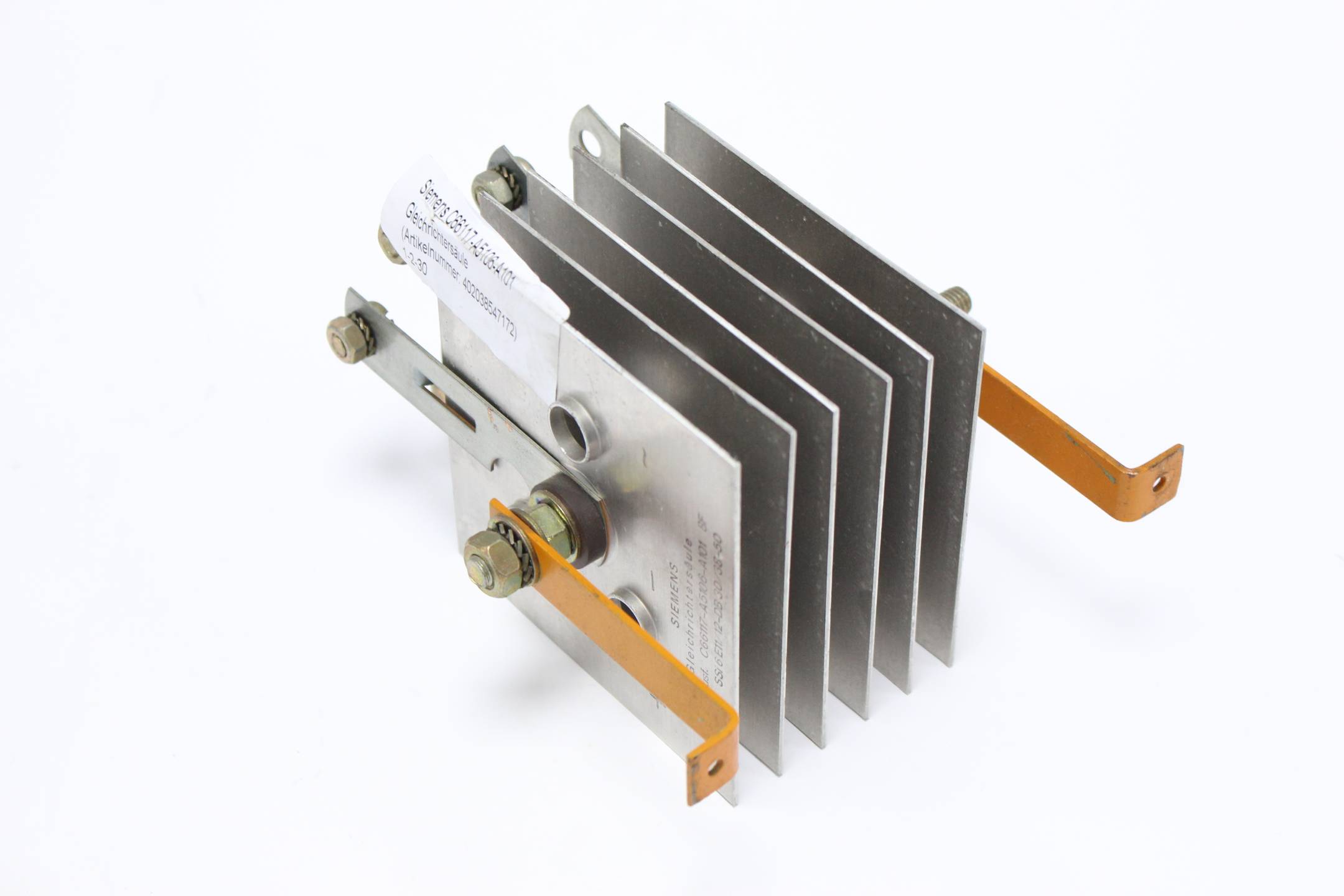 Siemens Gleichrichtersäule C66117-A5106-A101 8F ( SSi 6 E11/12-DB 30/38-50 )