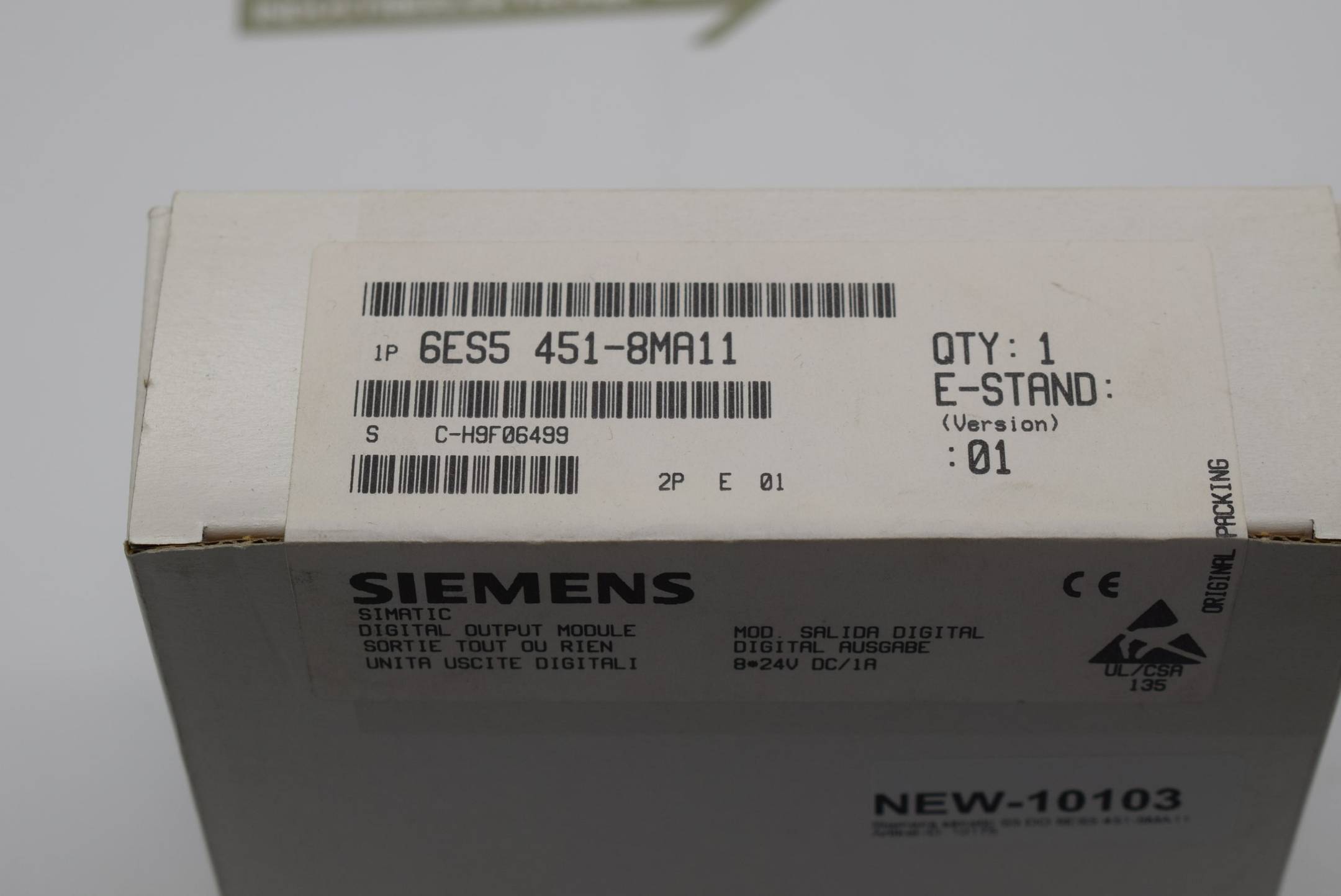 Siemens simatic S5 DO 6ES5 451-8MA11 ( 6ES5451-8MA11 )