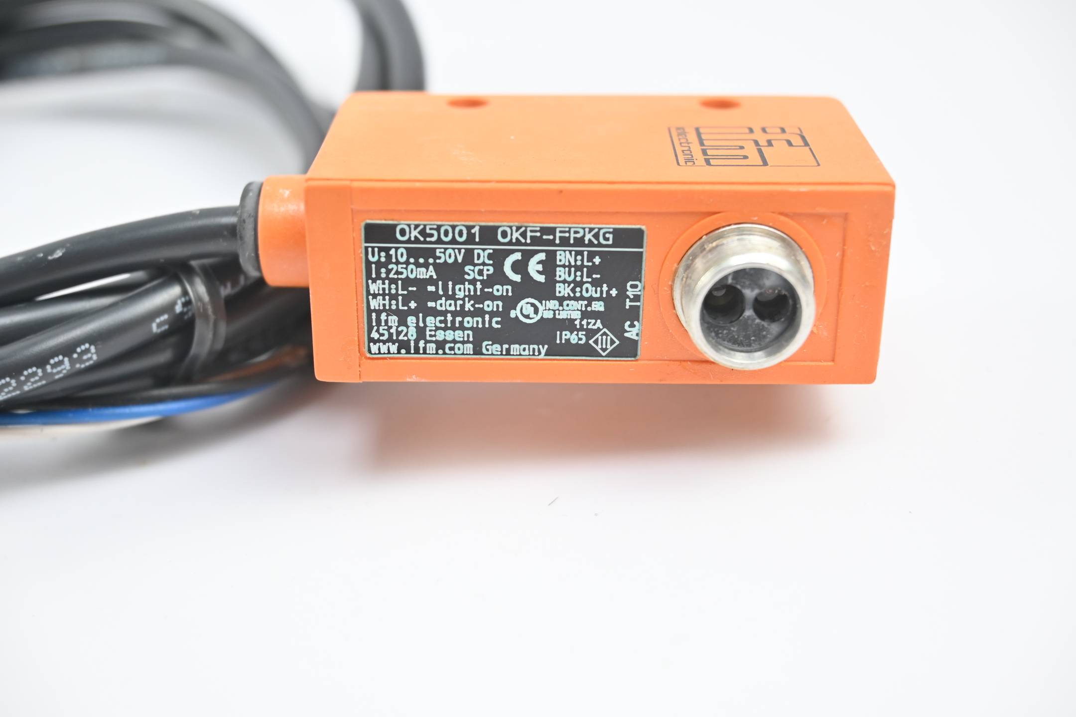 Ifm Electronic Fiberoptikverstärker OK5001 ( OKF-FPKG )