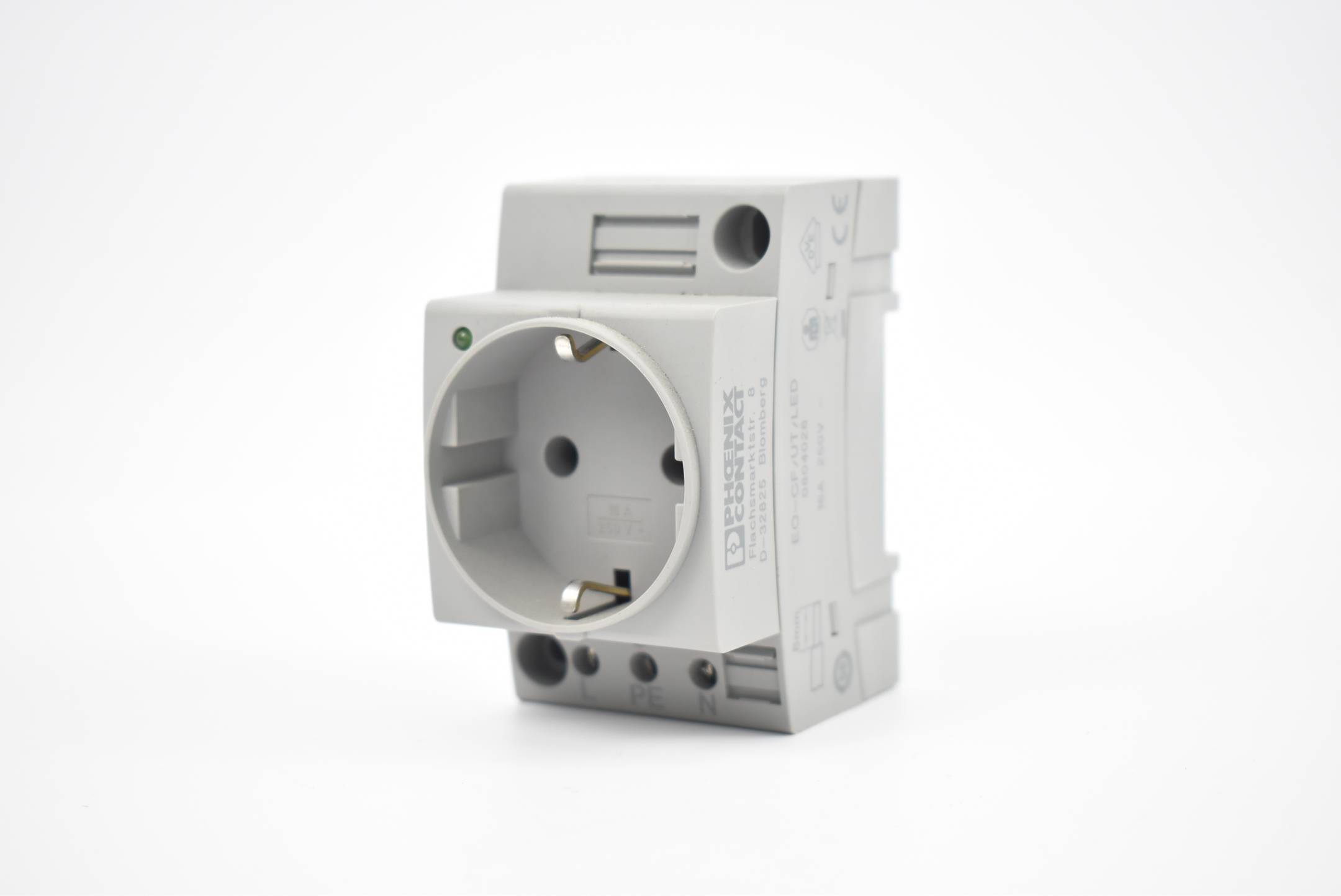 Phoenix Contact Steckdose mit Leuchtanzeige EO-CF/UT/LED ( 0804026 )