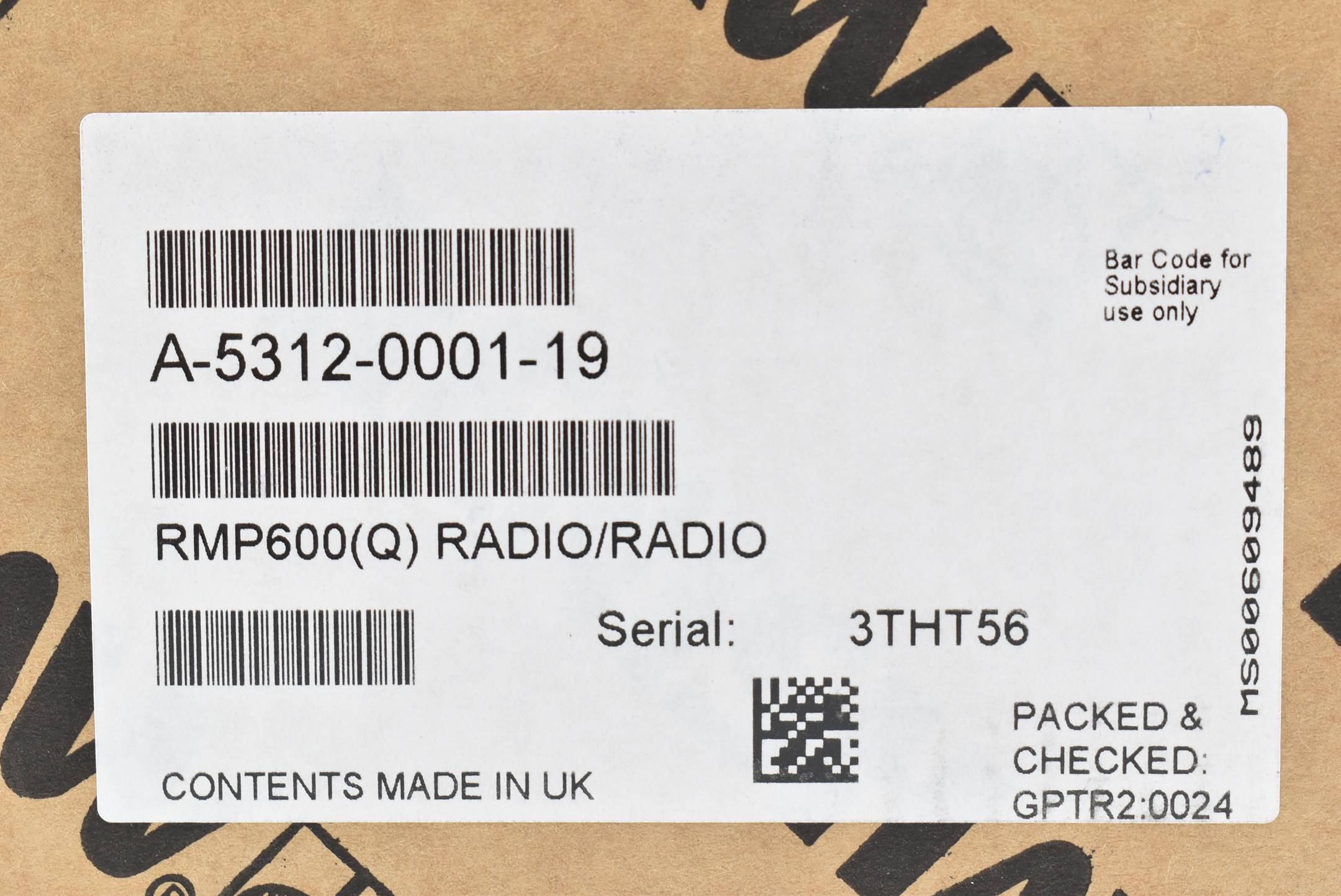 Renishaw RMP600 Funk-Teilemesstaster A-5312-0001-19