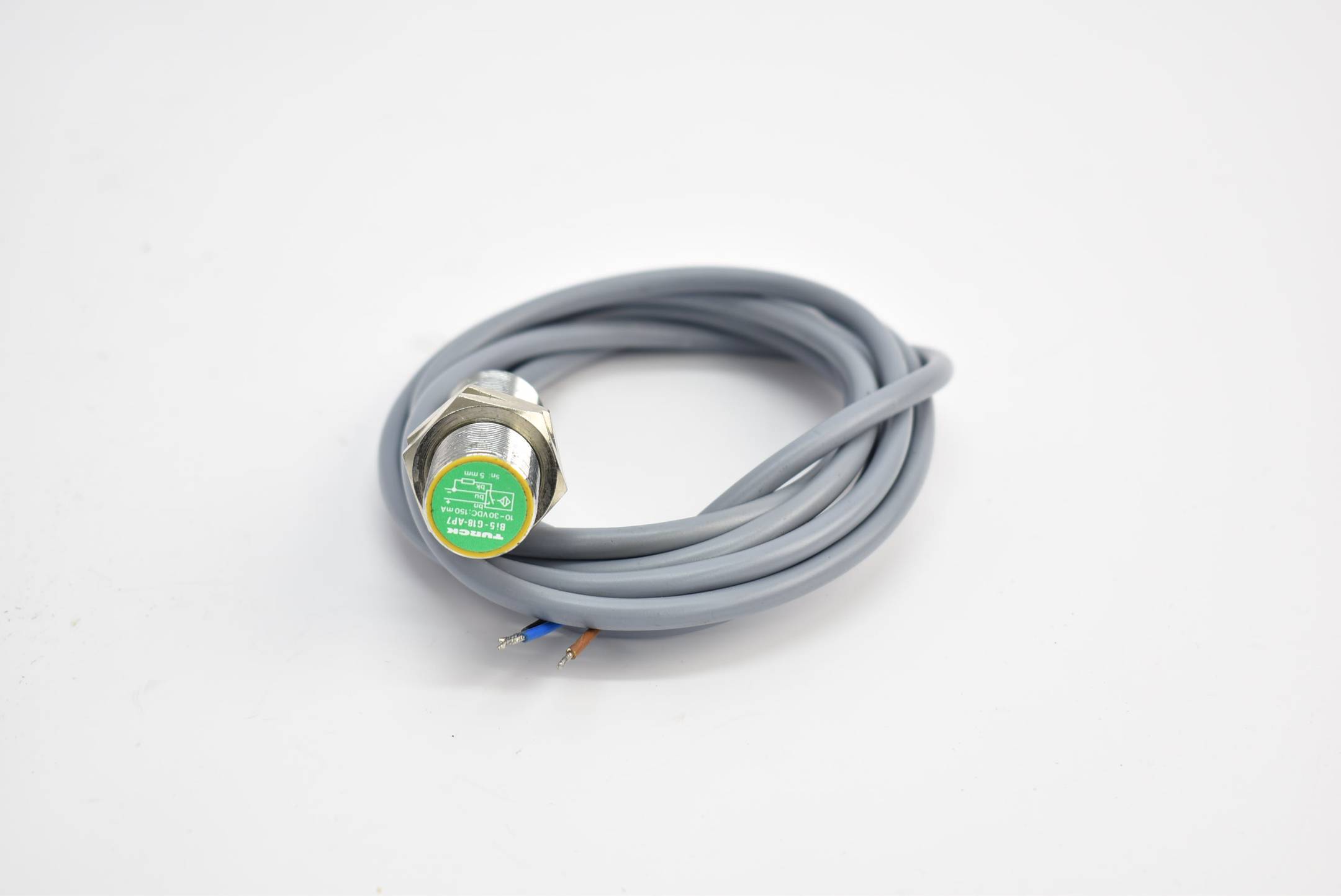 Turck induktiver Sensor 10-30 VDC 150mA Bi5-G18-AP7