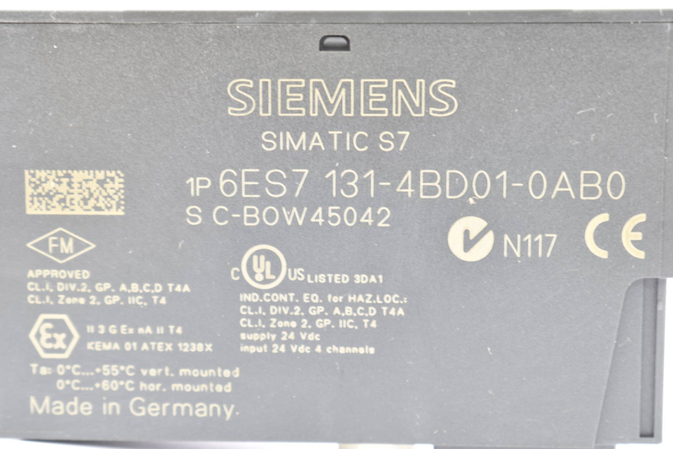 Siemens Simatic DP für ET200S DC24V 6ES7131-4BD01-0AB0 ( 6ES7 131-4BD01-0AB0 )
