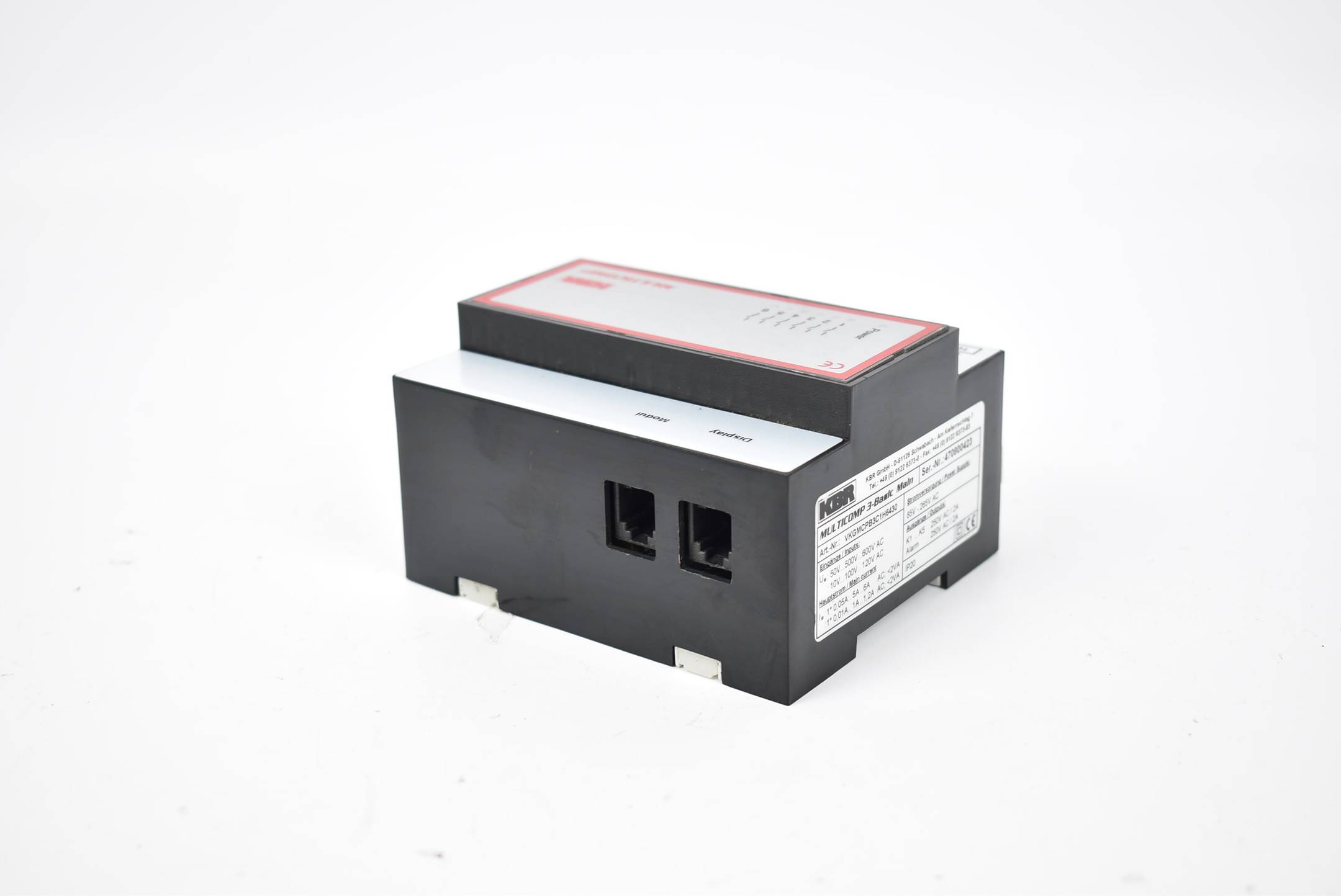 KBR Multicomp 3-Basic Main 65-265VAC VKGMCPB3C1H6430
