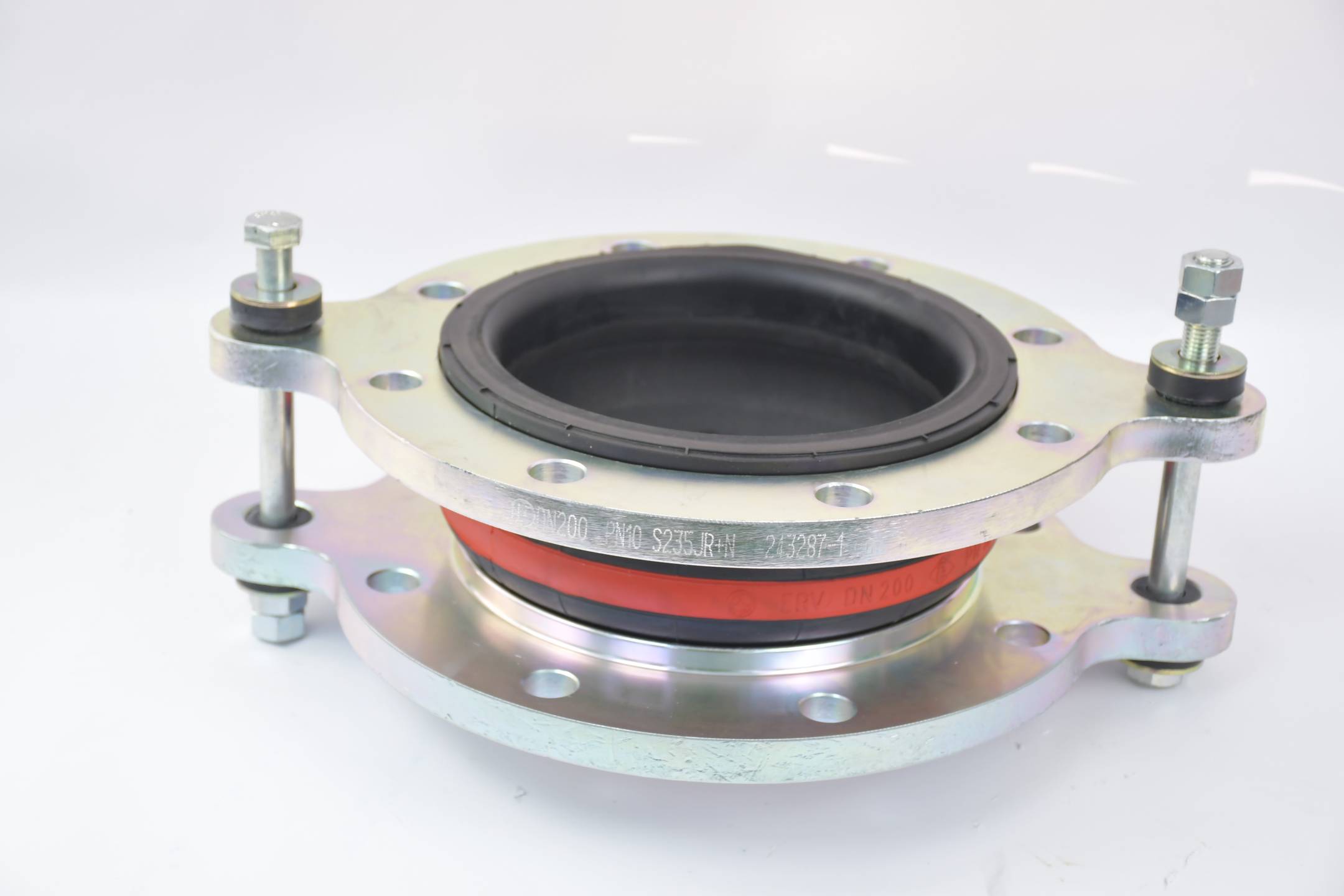 N+F Gummikompensator DN200 PN10 S235JR+N 243287-1